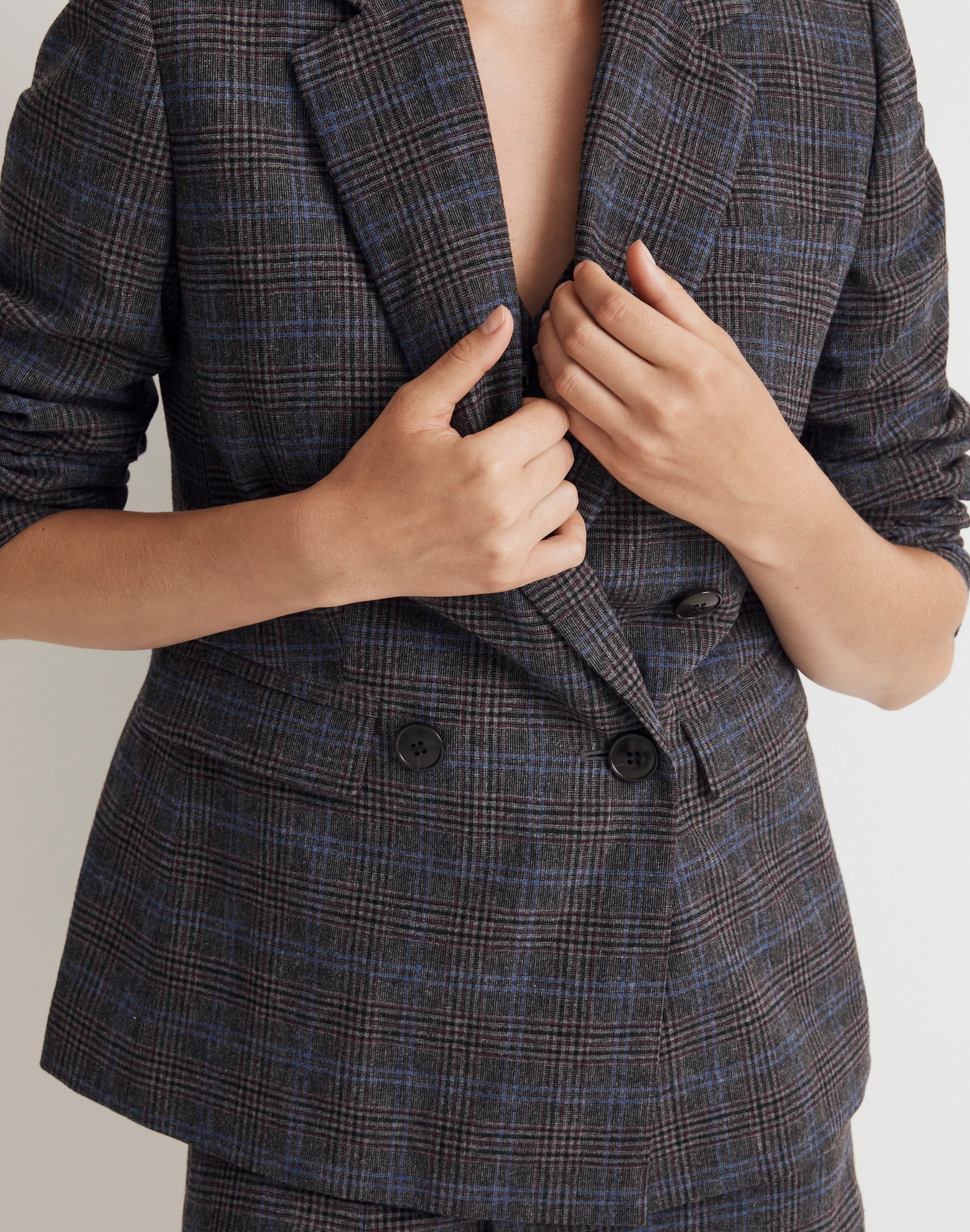 The Rosedale Blazer in Plaid