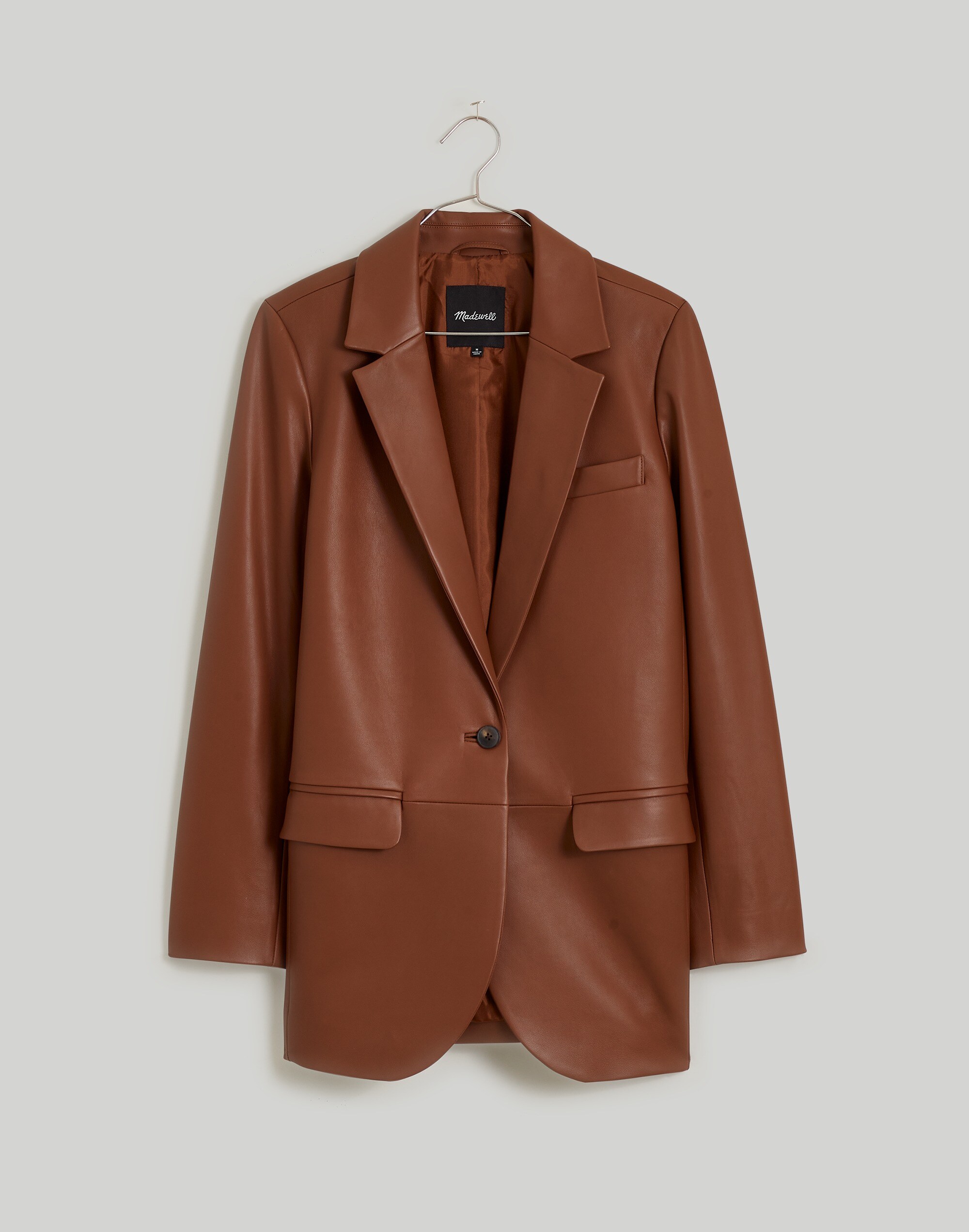 The Larsen Blazer in Leather