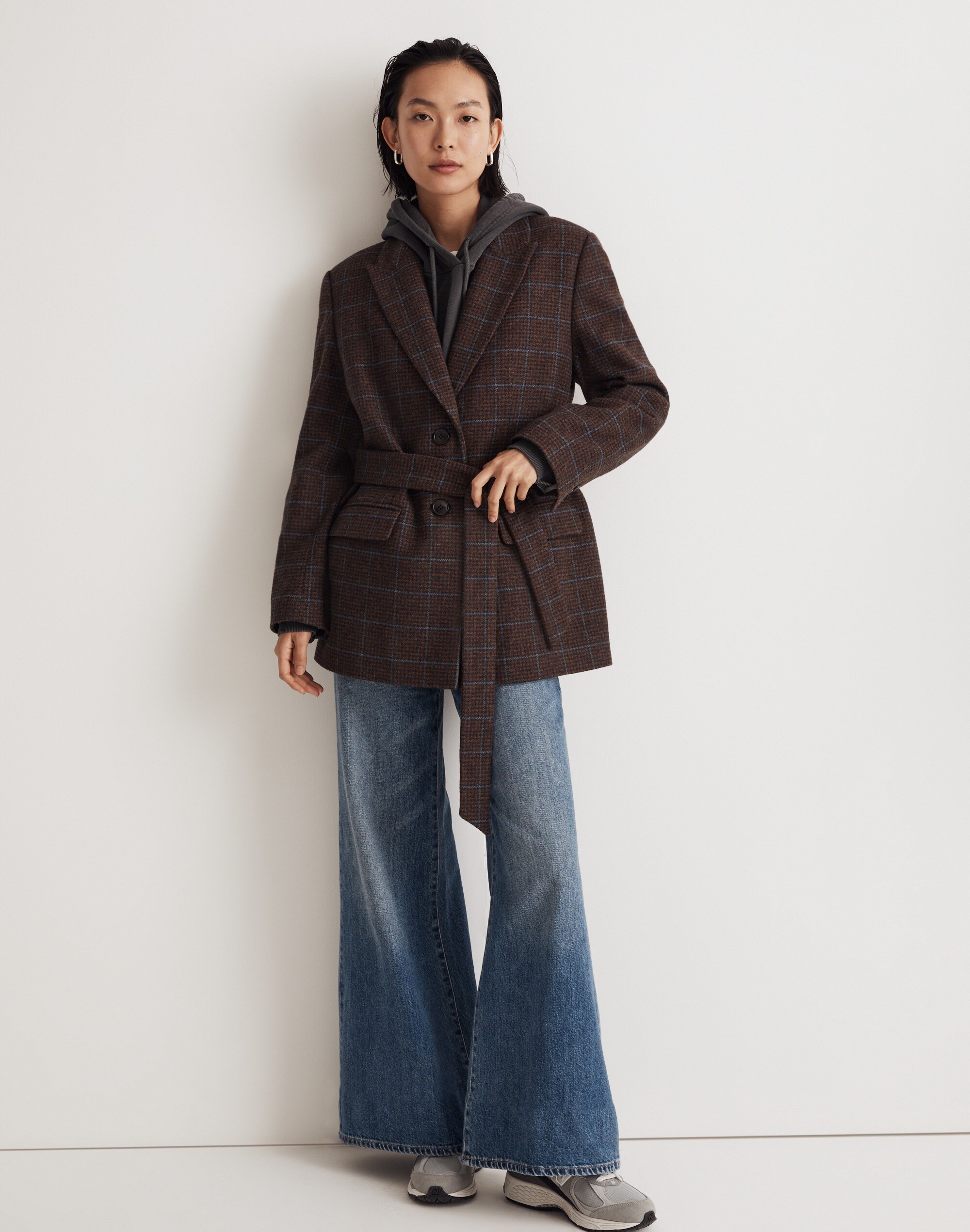 The Bedford Oversized Belted Blazer