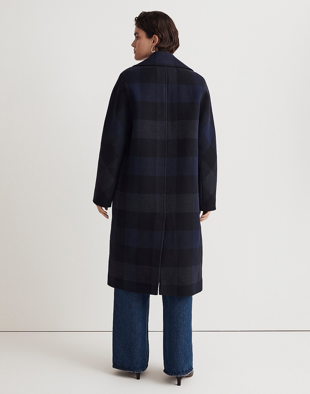 The Gianna Coat in Plaid Insuluxe Fabric