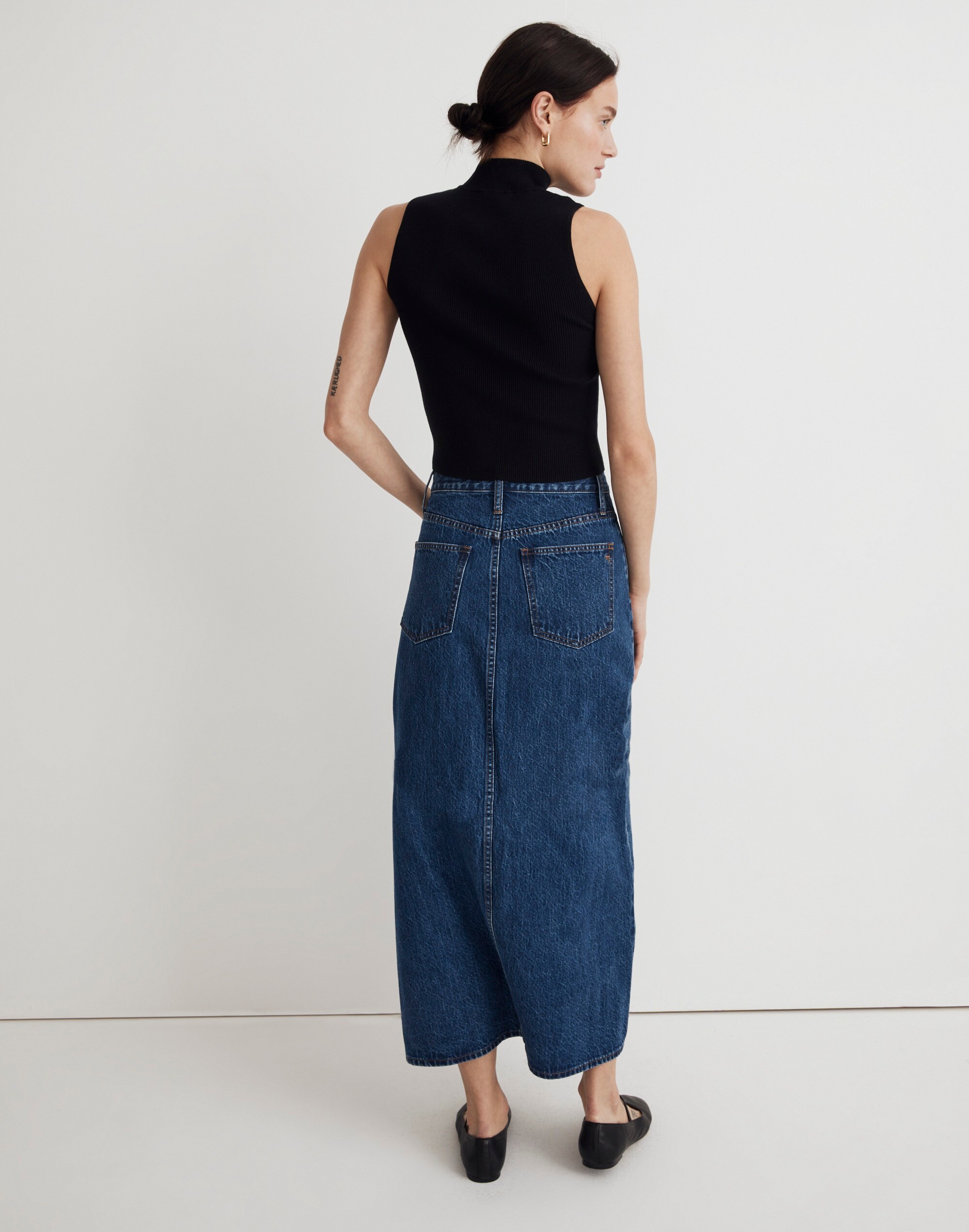 The Signature Knit  Mockneck Sweater Tank