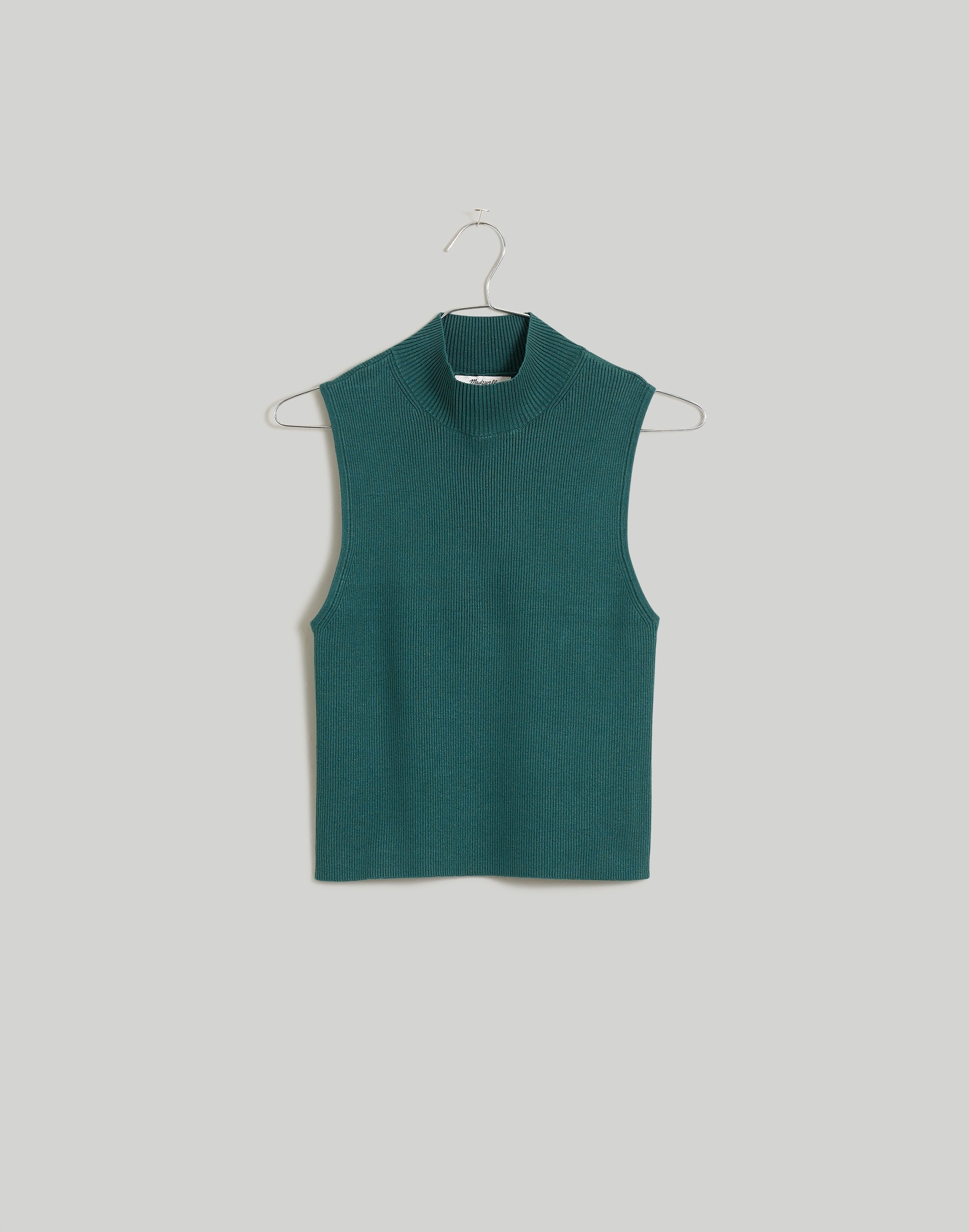 The Signature Knit  Mockneck Sweater Tank