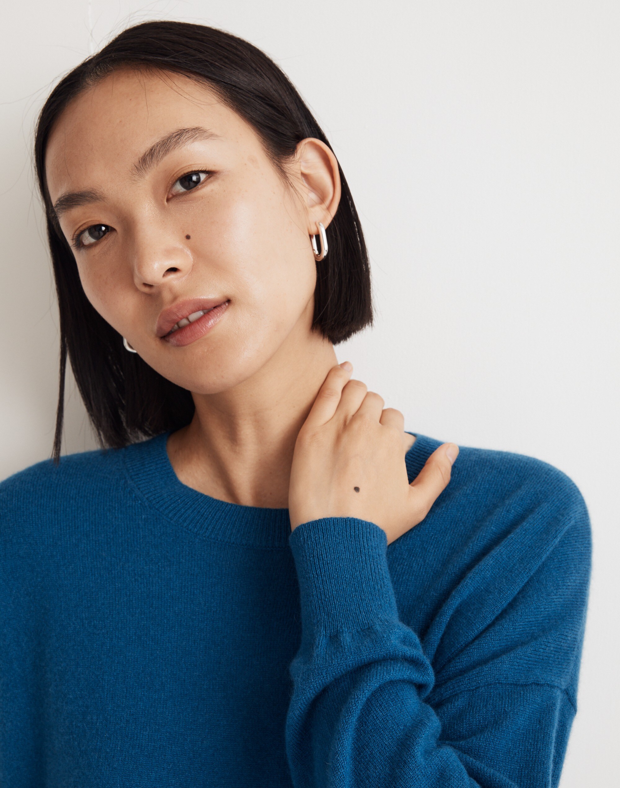 (Re)sponsible Cashmere Oversized Crewneck Sweater