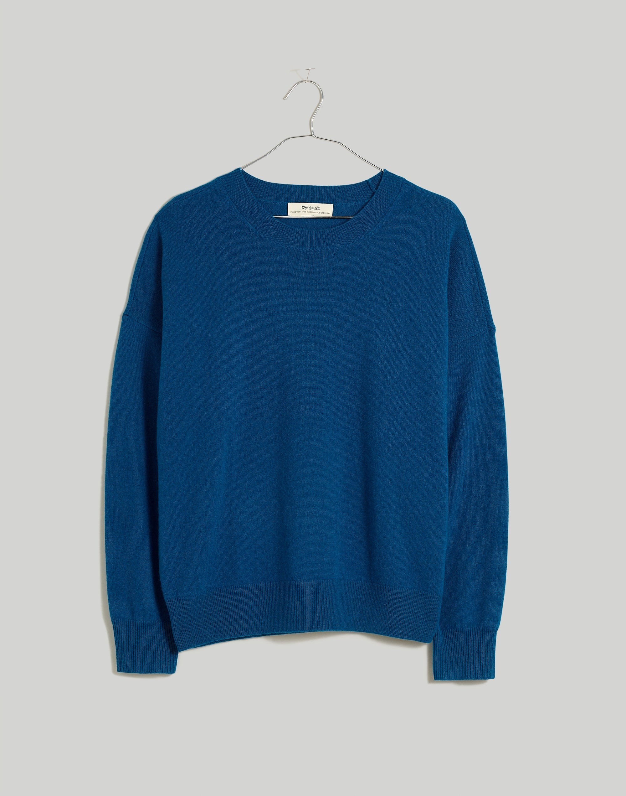 (Re)sponsible Cashmere Oversized Crewneck Sweater