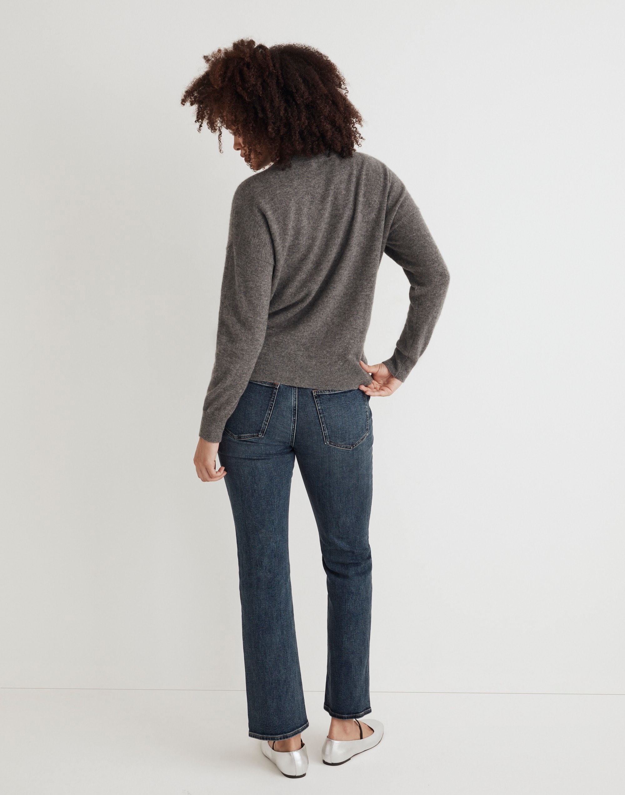 (Re)sponsible Cashmere Oversized Crewneck Sweater Alternate Image 3