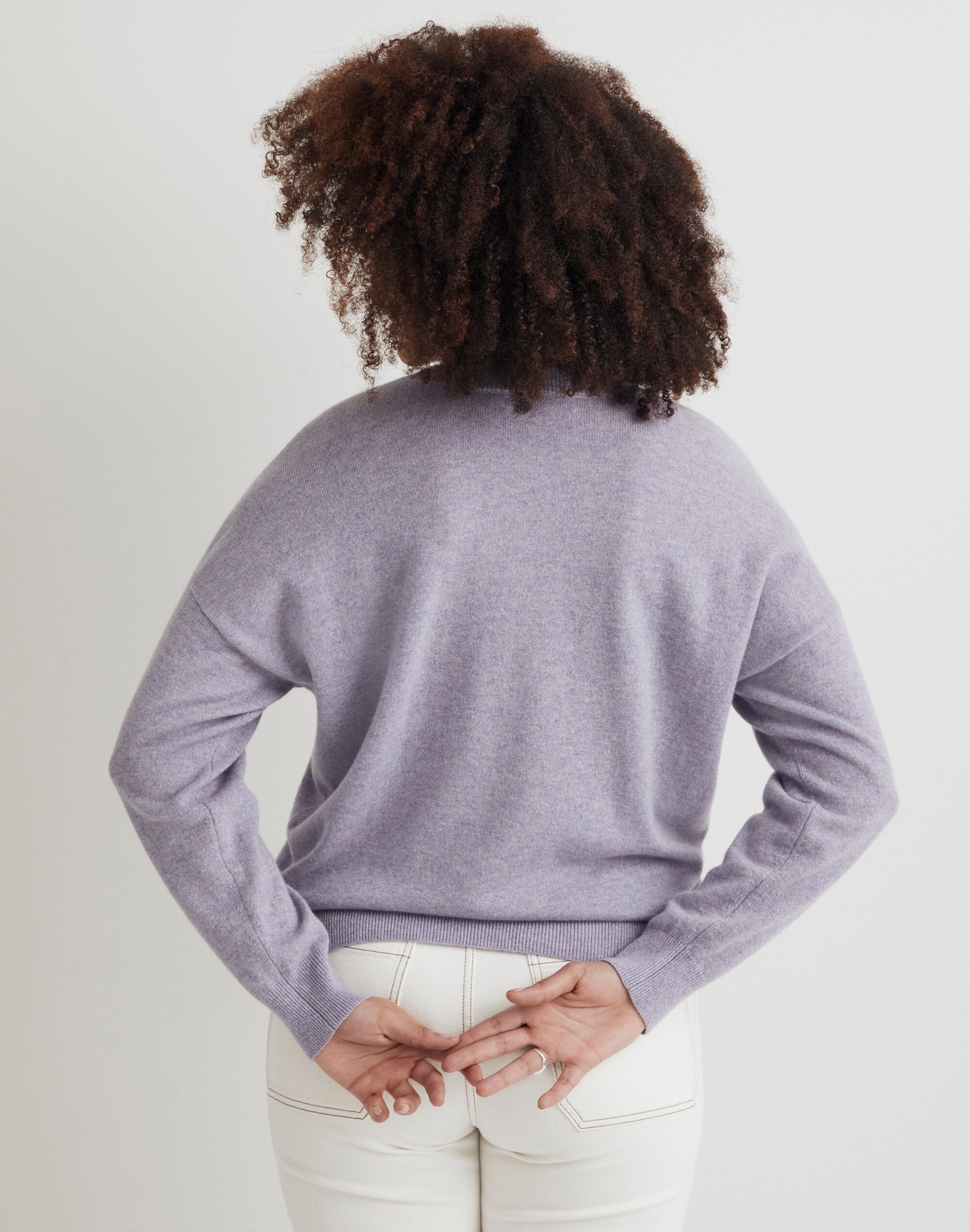 (Re)sponsible Cashmere Oversized Crewneck Sweater