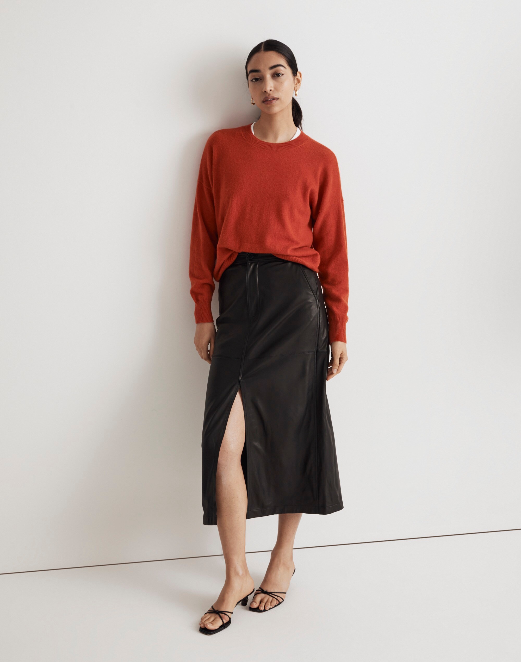 (Re)sponsible Cashmere Oversized Crewneck Sweater