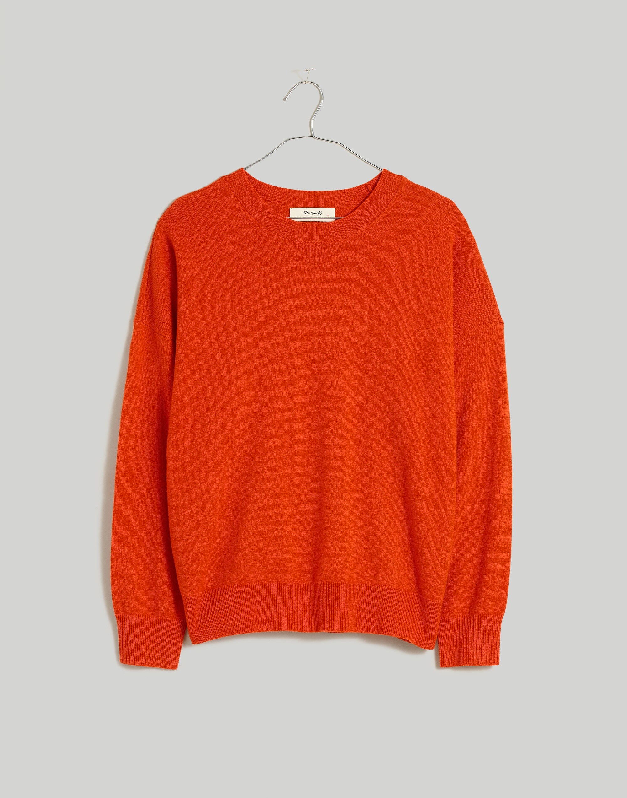 (Re)sponsible Cashmere Oversized Crewneck Sweater