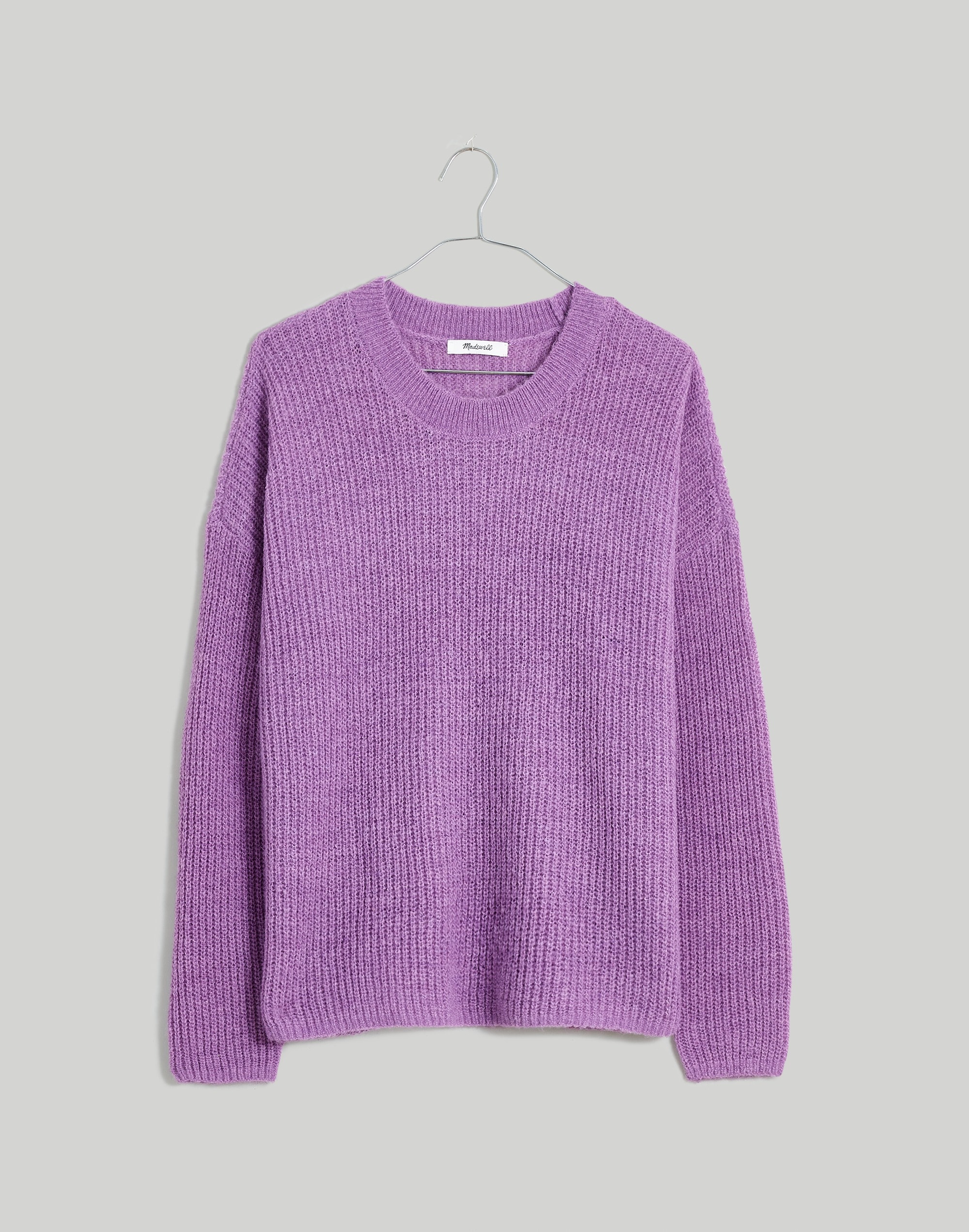 Ribbed Crewneck Sweater