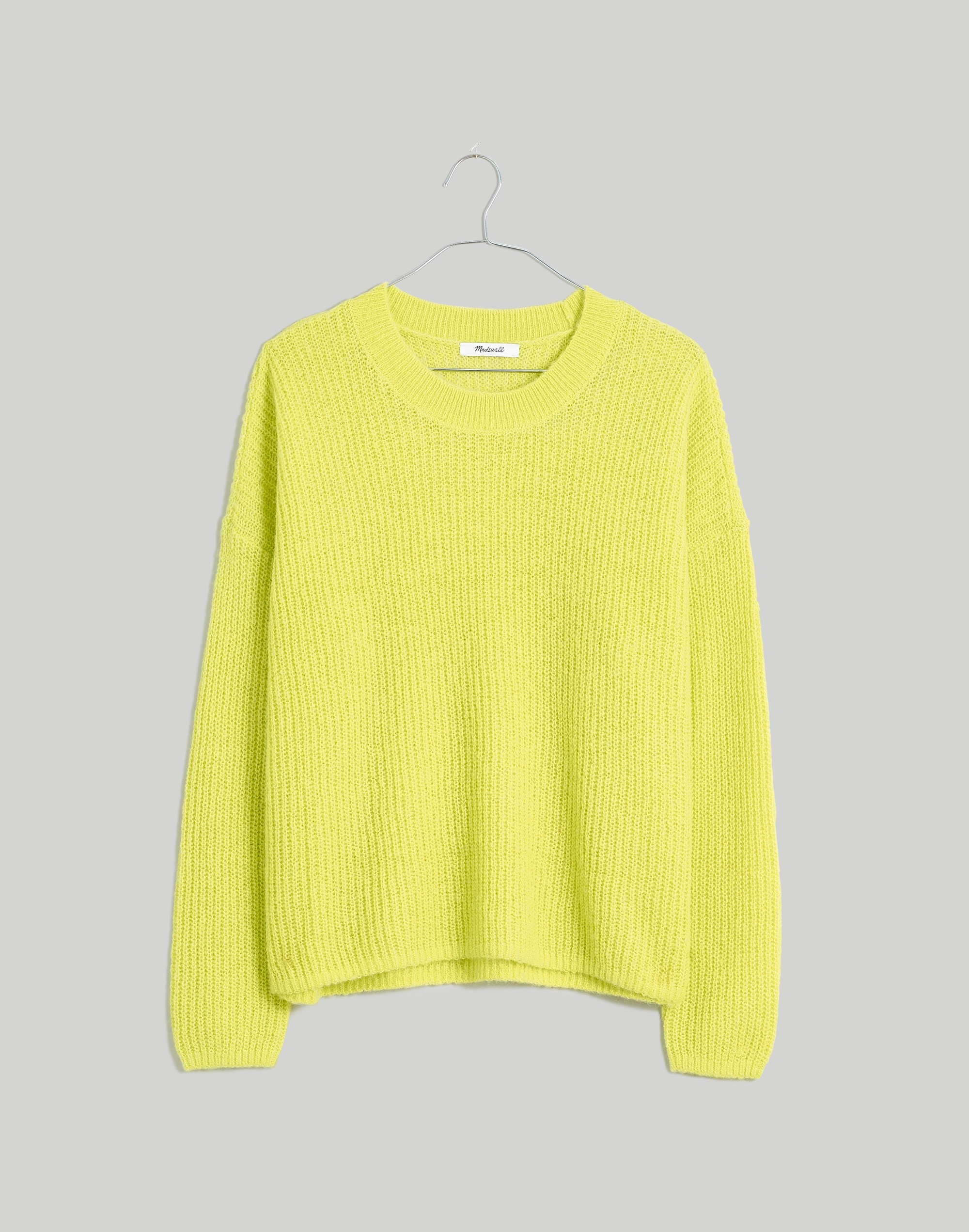 Ribbed Crewneck Sweater