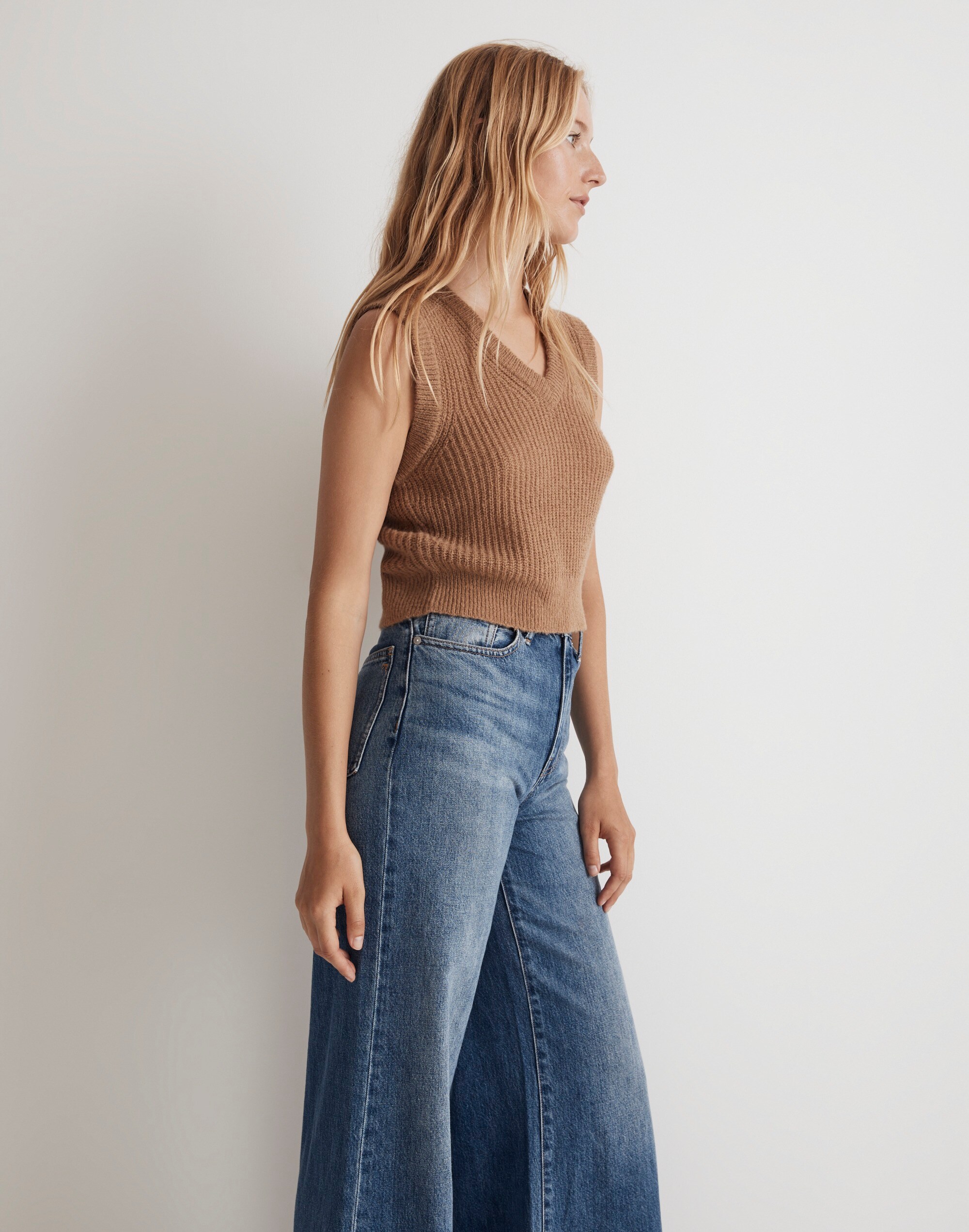 The Fineloft Shrunken Sweater Vest