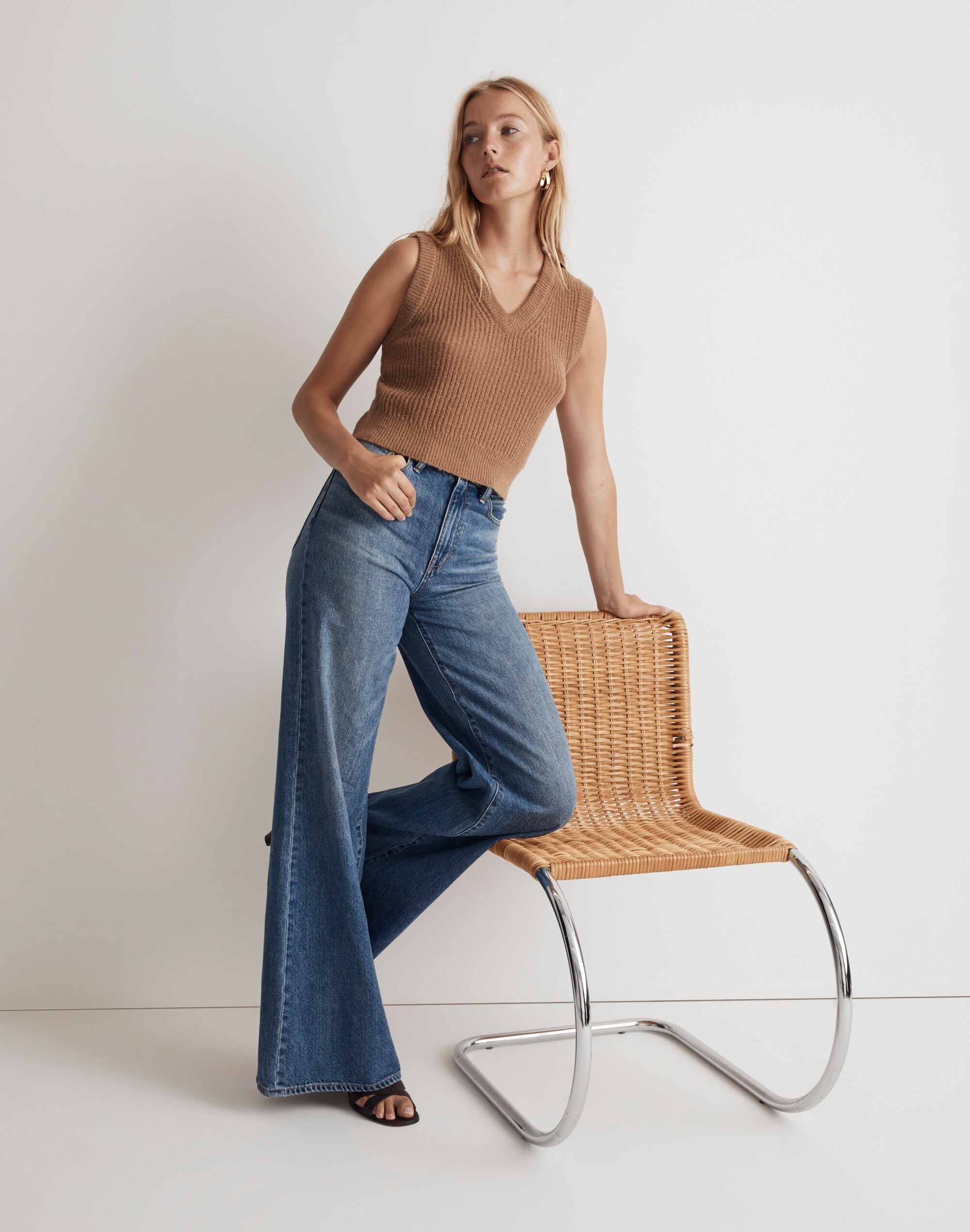 The Fineloft Shrunken Sweater Vest