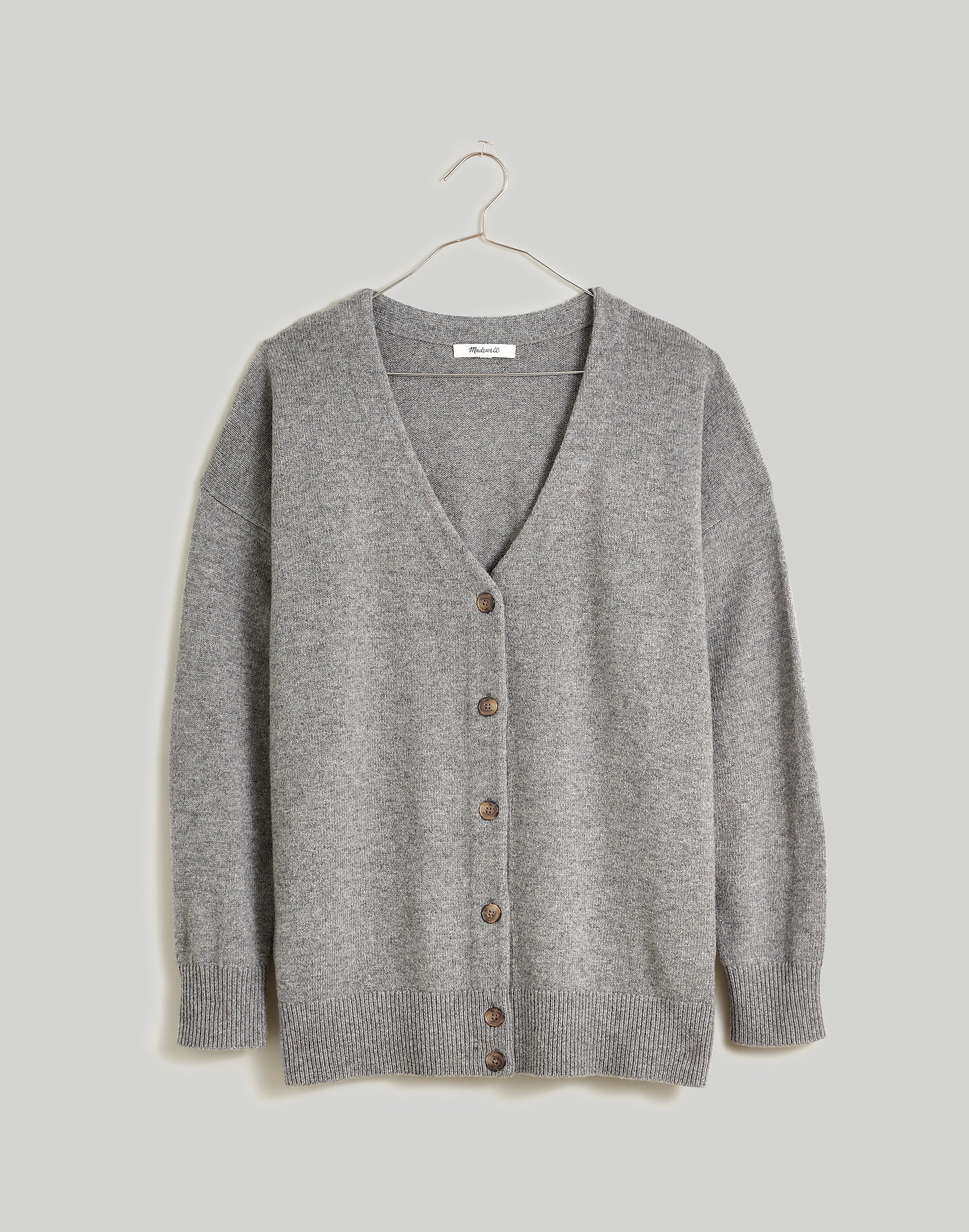 V-Neck Relaxed Cardigan