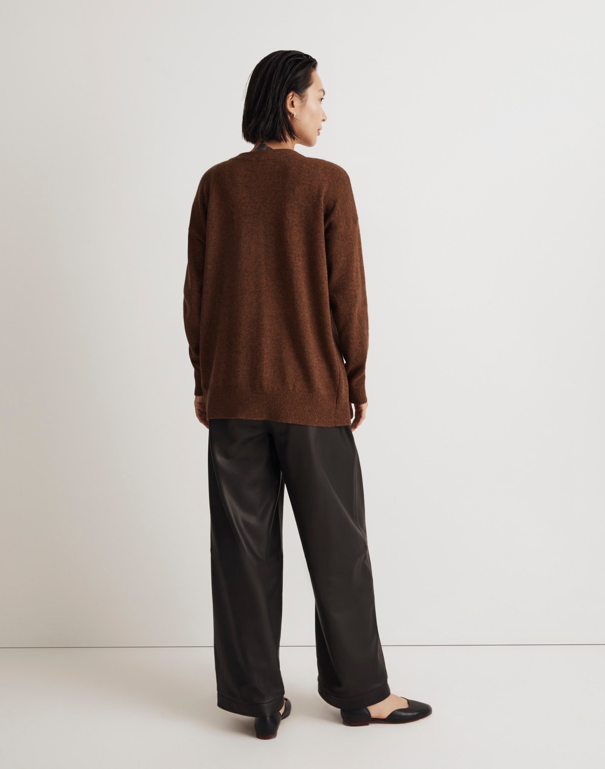 V-Neck Relaxed Cardigan