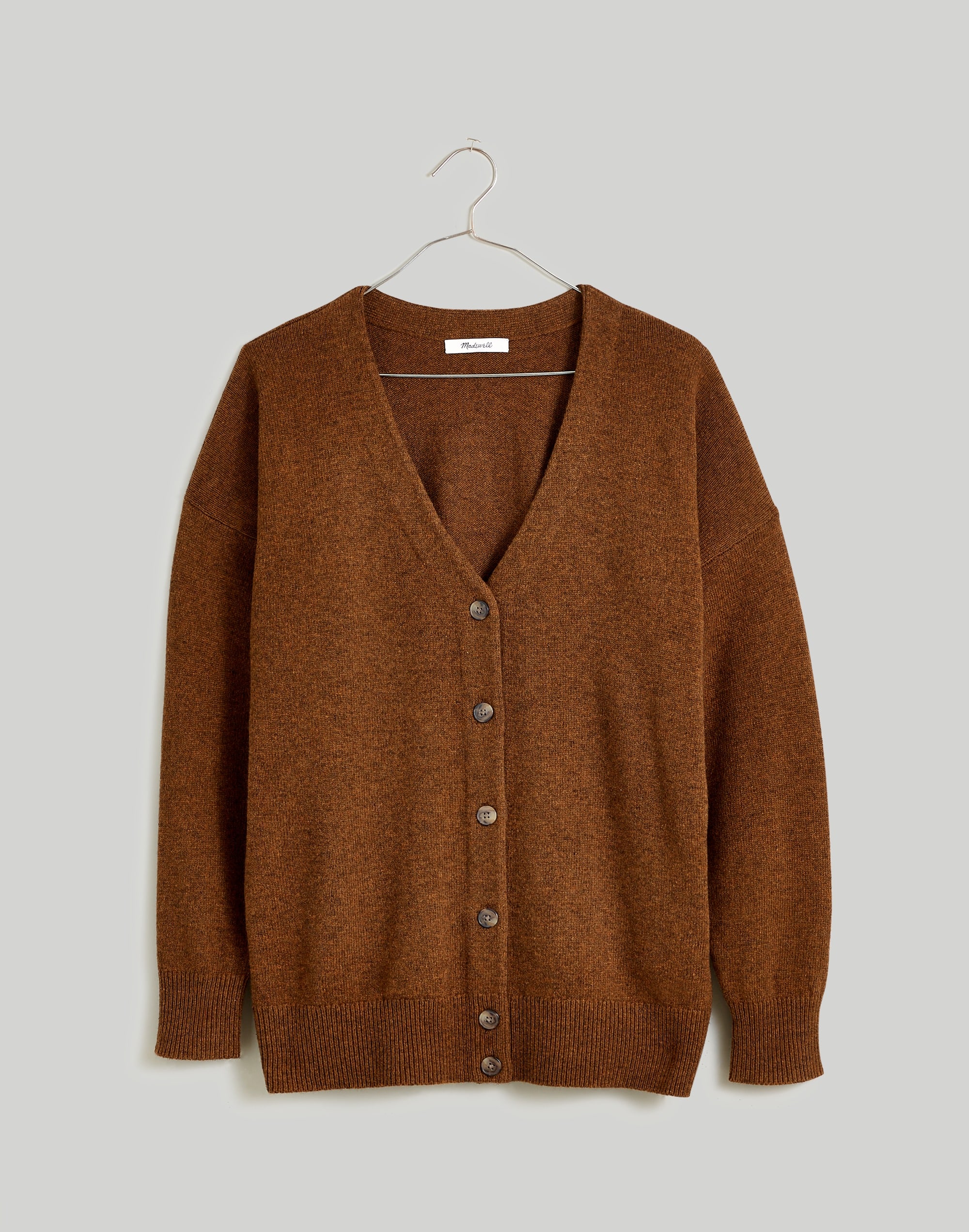 V-Neck Relaxed Cardigan