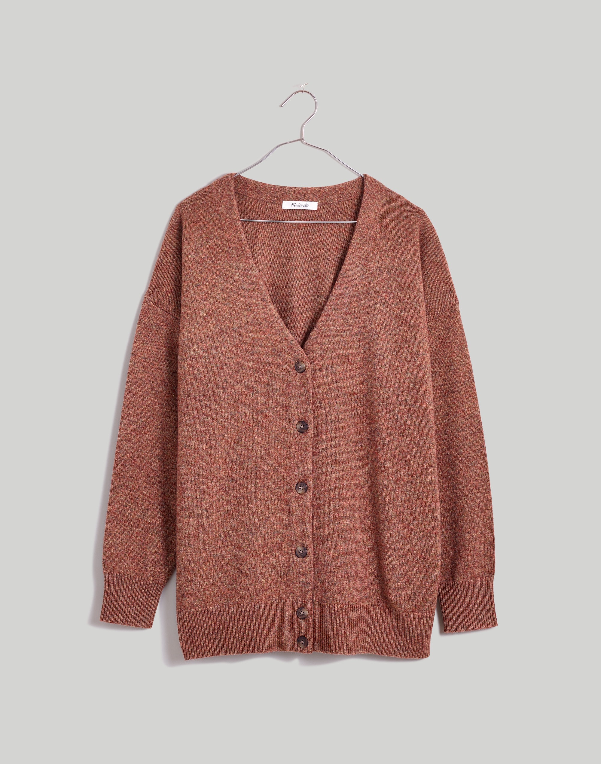 V-Neck Relaxed Cardigan