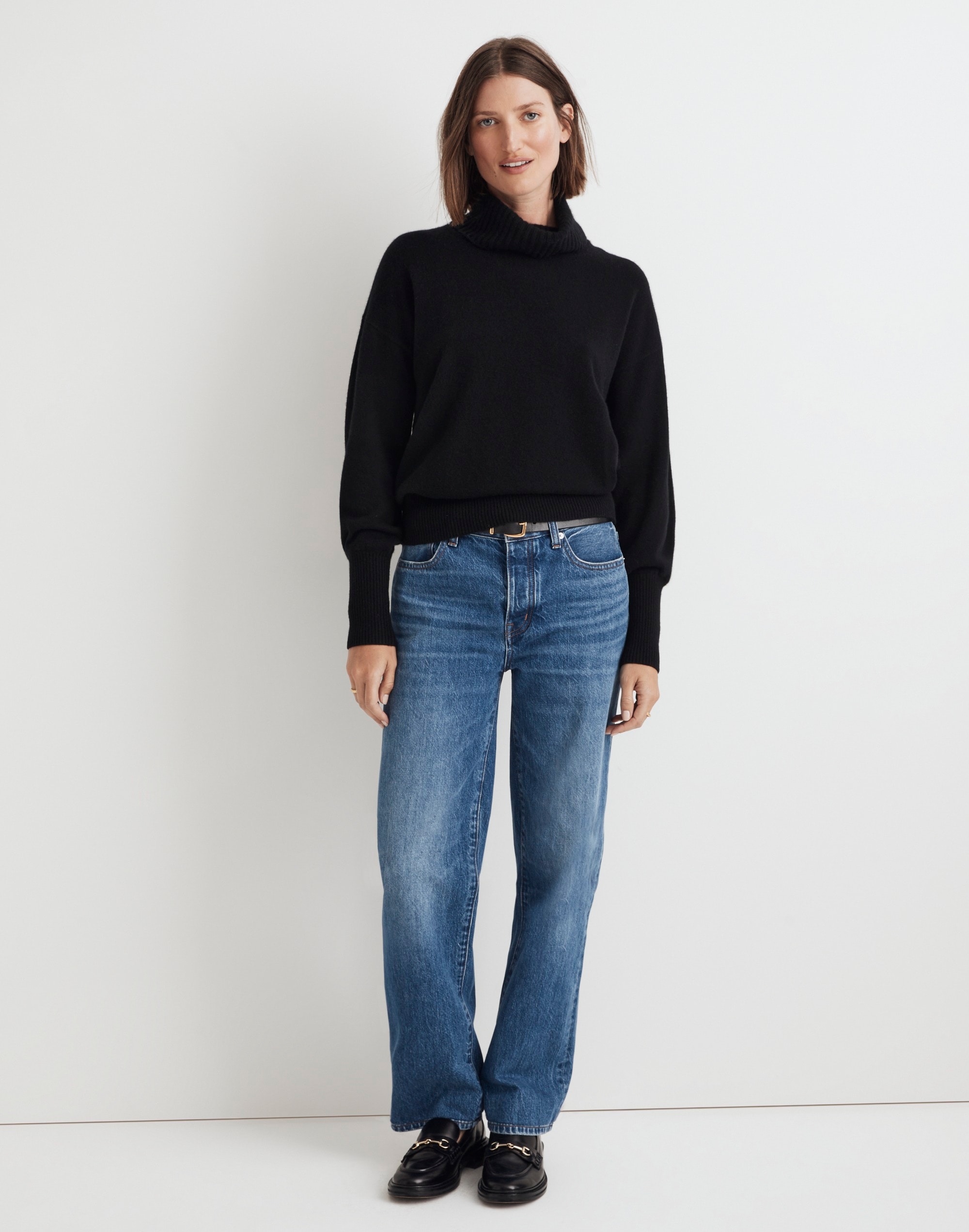(Re)sponsible Cashmere Turtleneck Sweater
