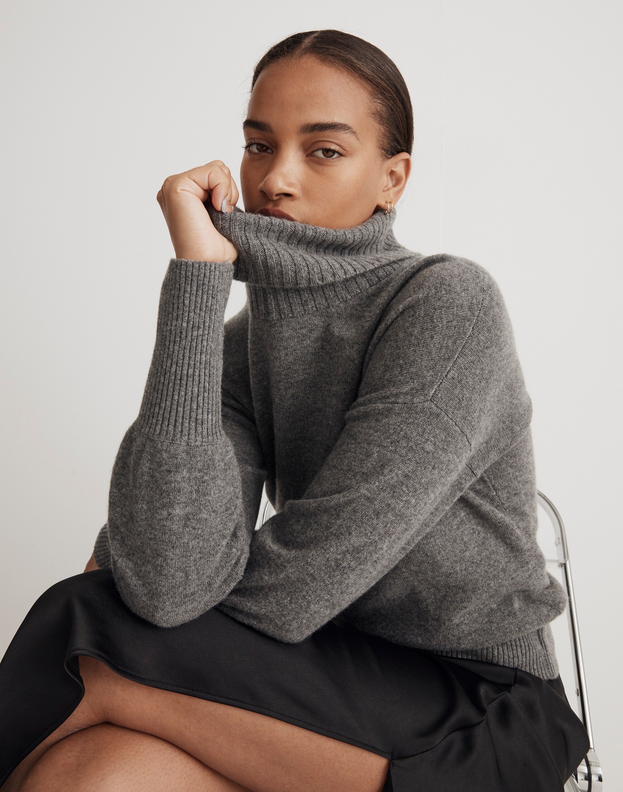 (Re)sponsible Cashmere Turtleneck Sweater