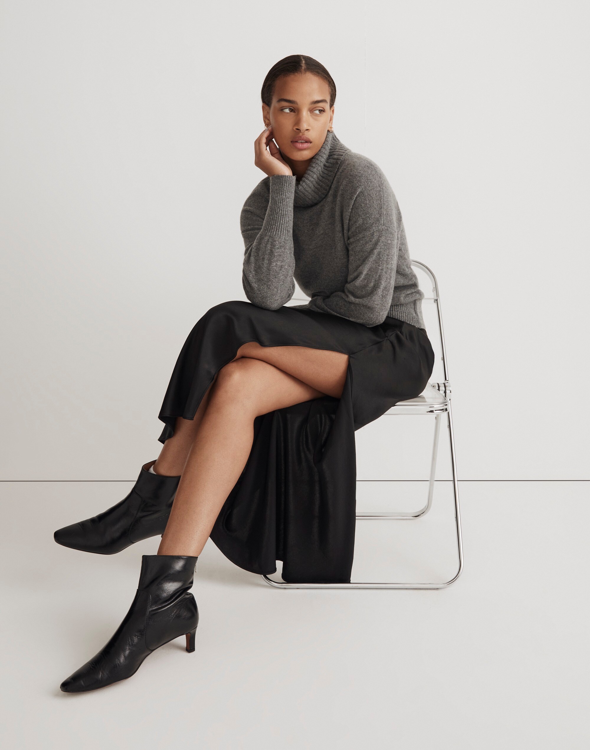 (Re)sponsible Cashmere Turtleneck Sweater