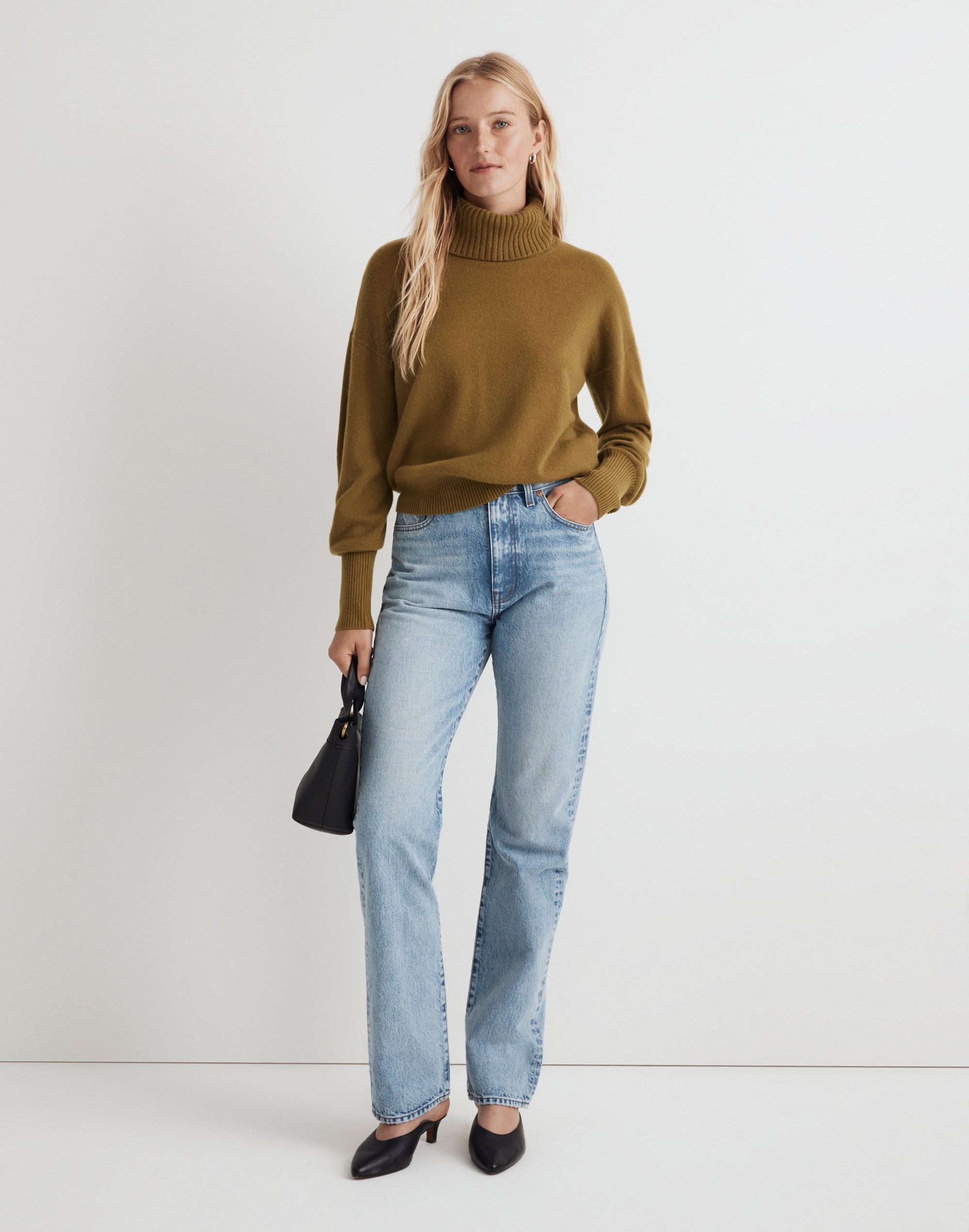 (Re)sponsible Cashmere Turtleneck Sweater