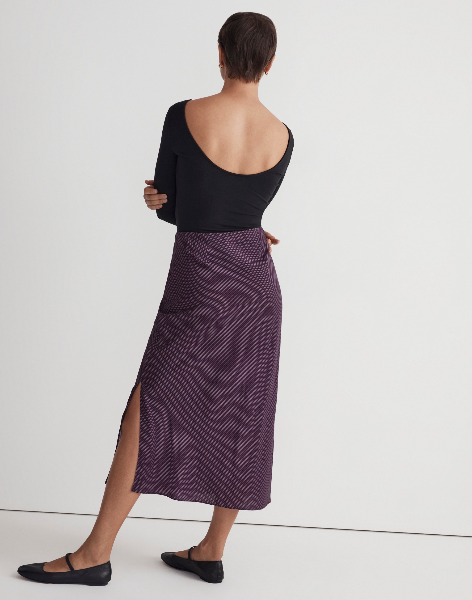 The Layton Midi Slip Skirt