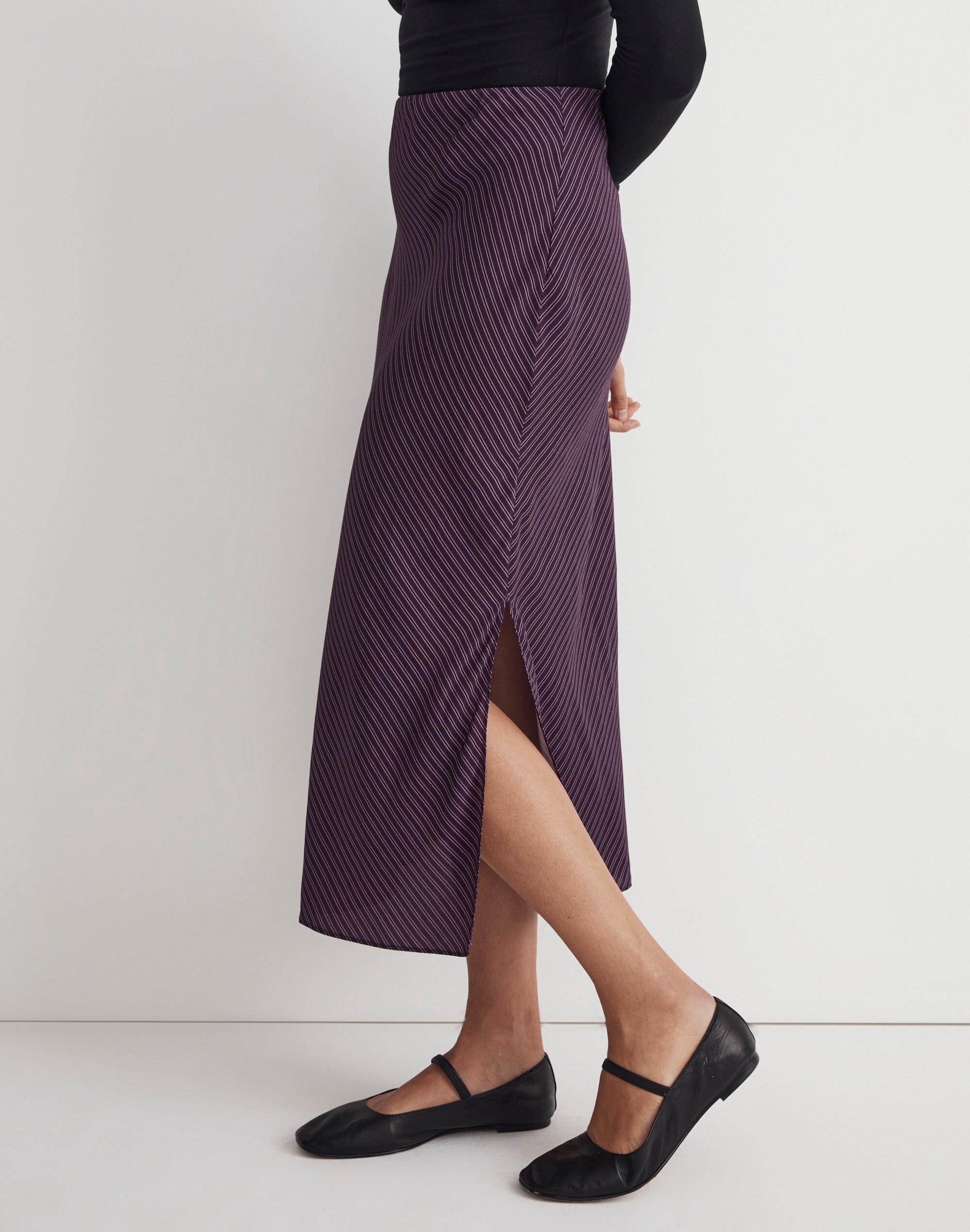 The Layton Midi Slip Skirt