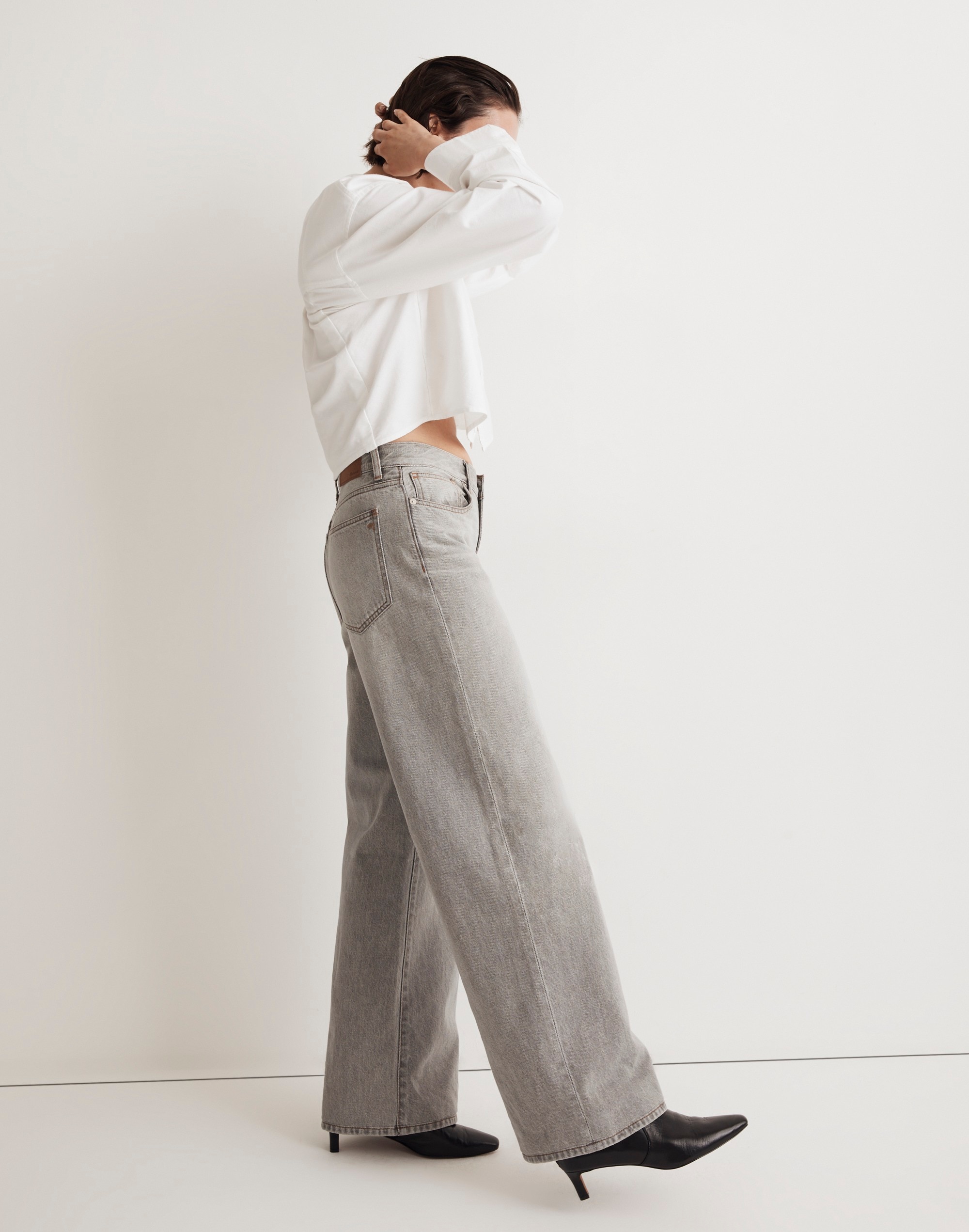 The Signature Oxford Crop Shirt
