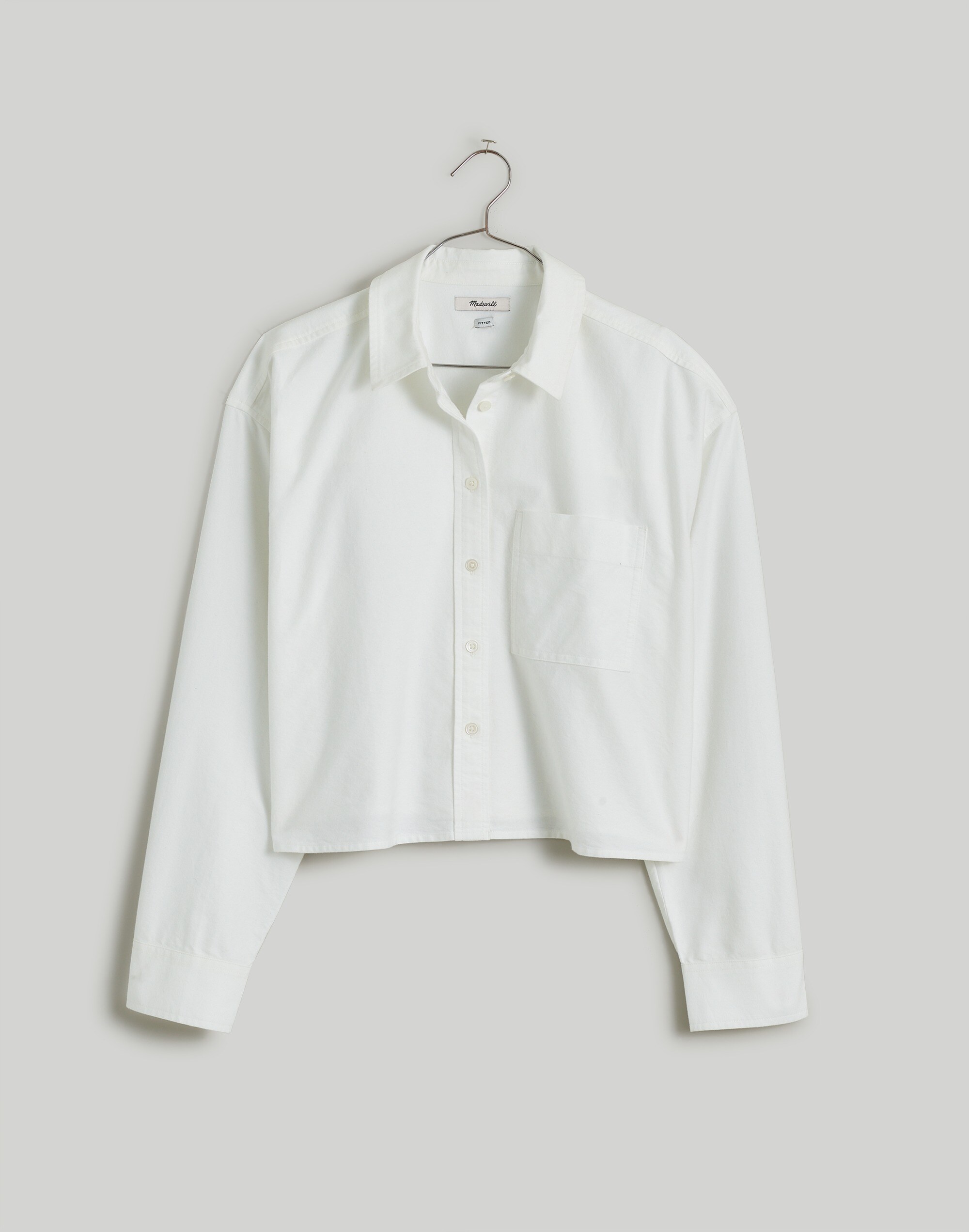 The Signature Oxford Crop Shirt