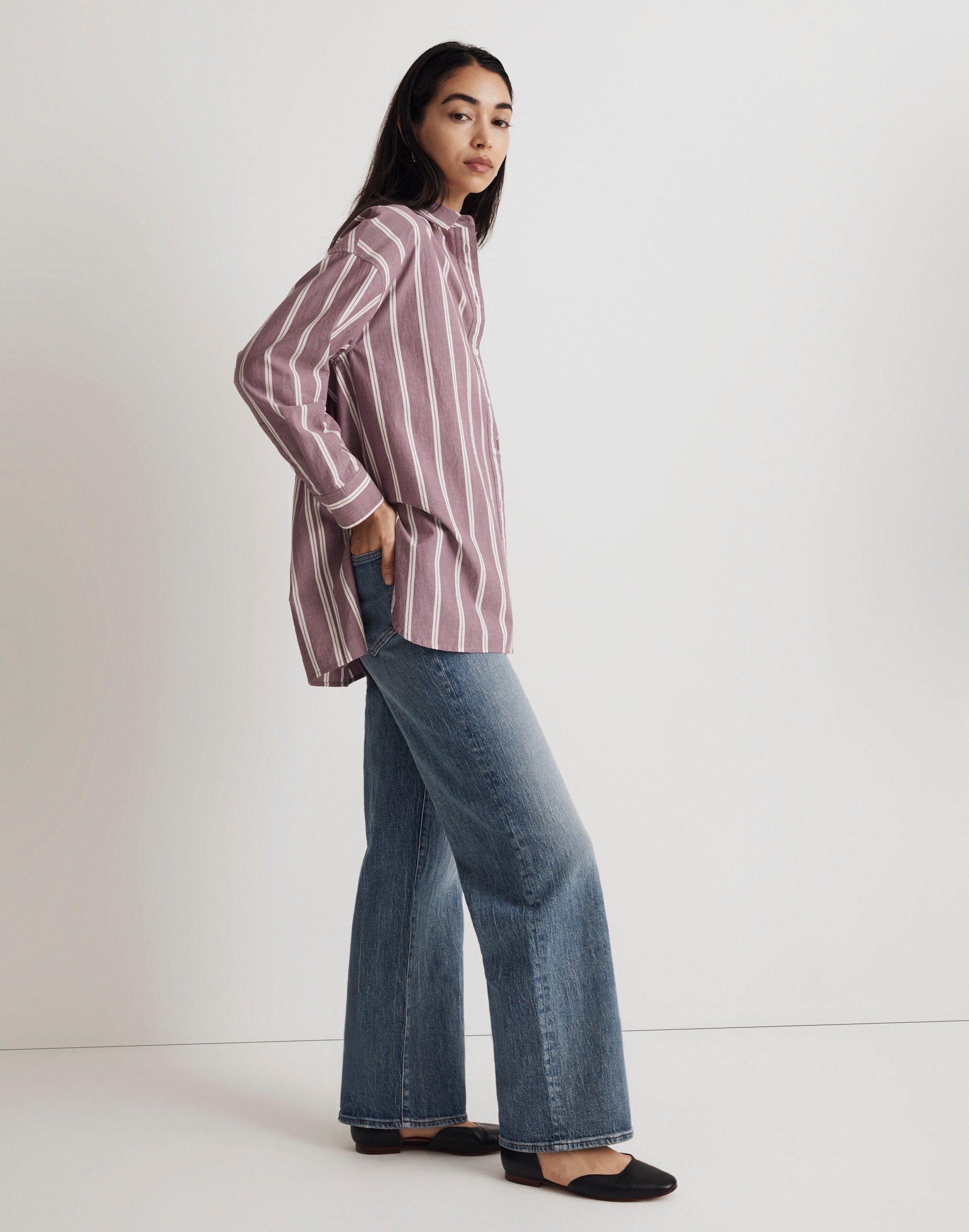 The Signature Poplin Oversized Shirt