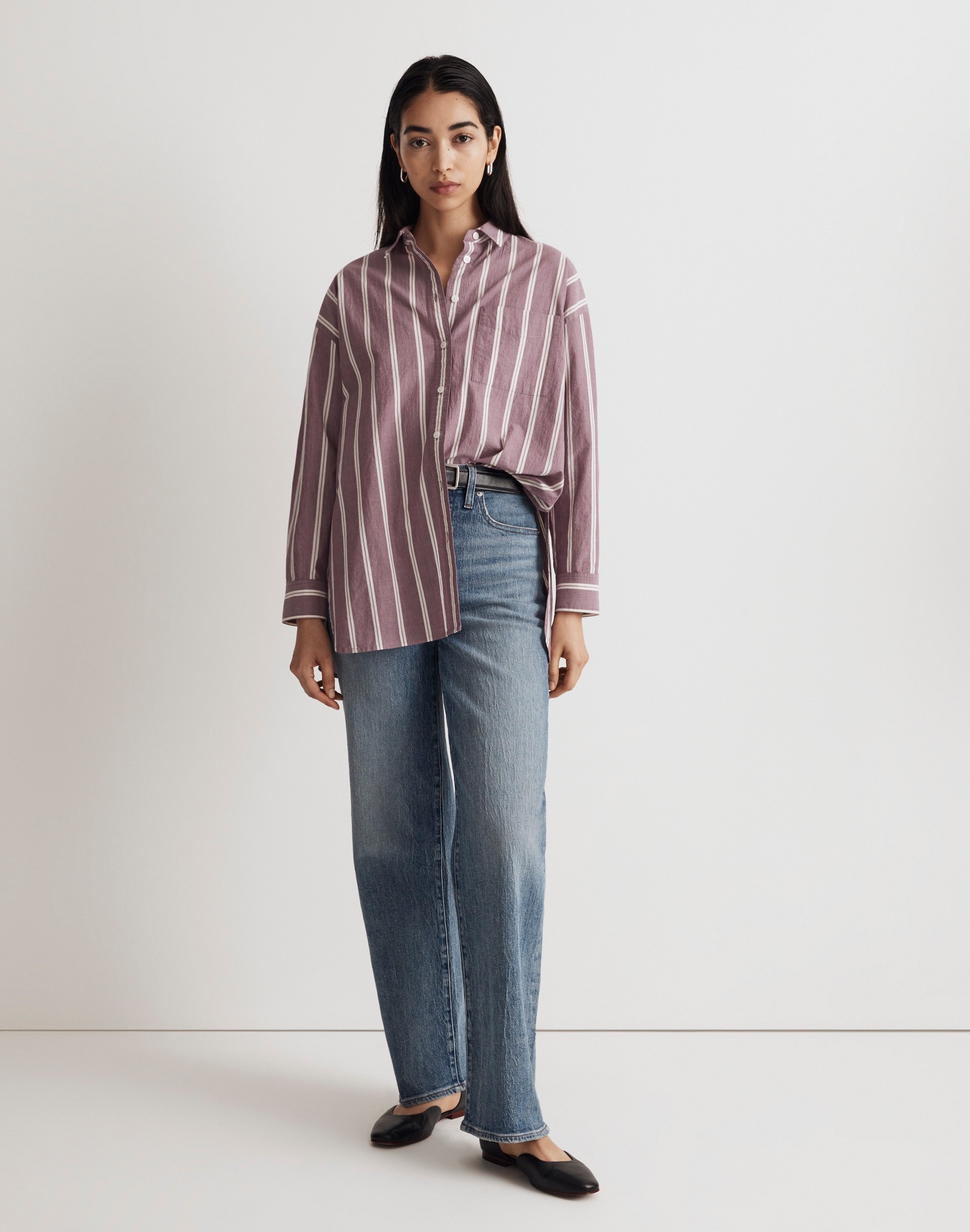 The Signature Poplin Oversized Shirt