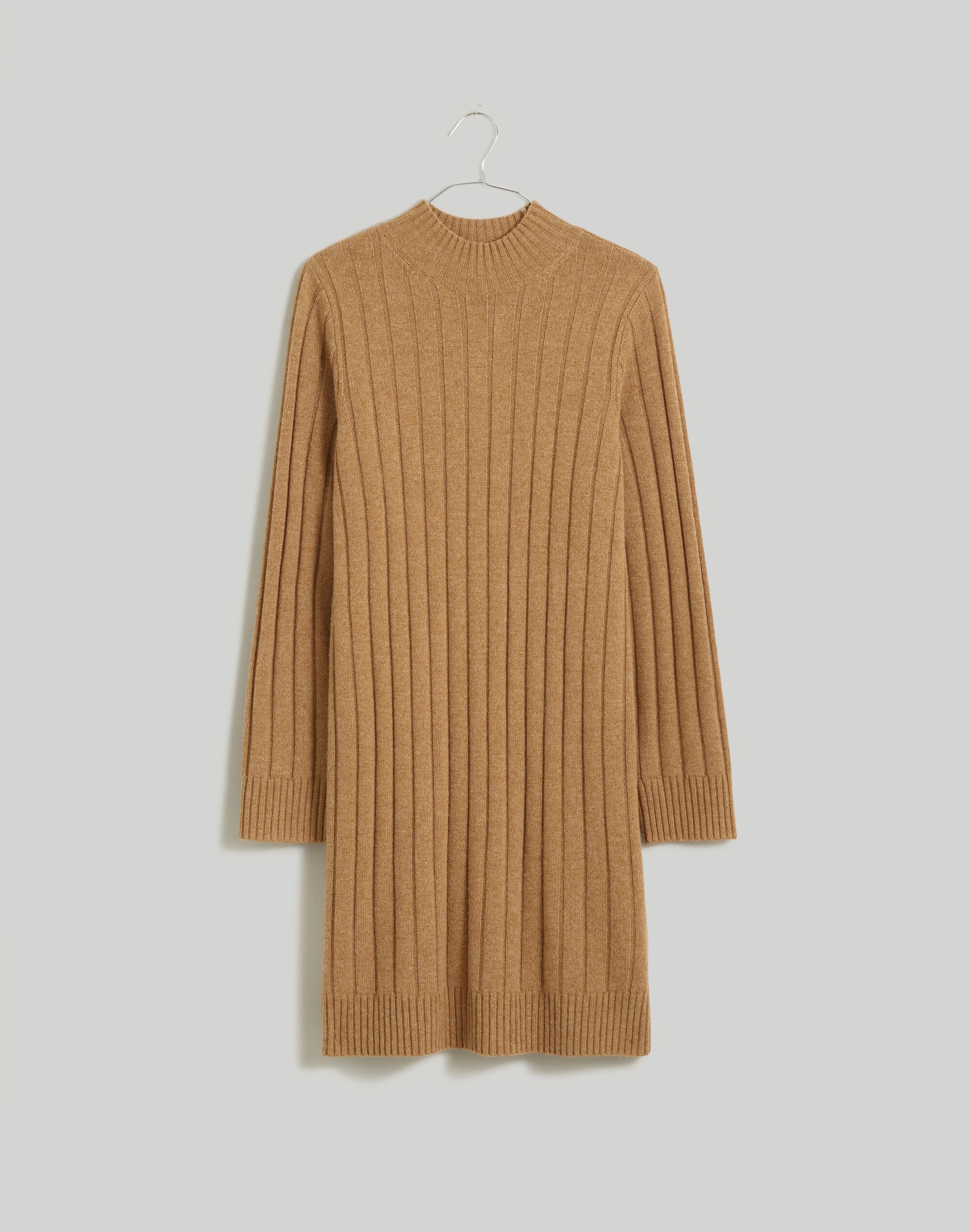 Ribbed Mini Sweater Dress