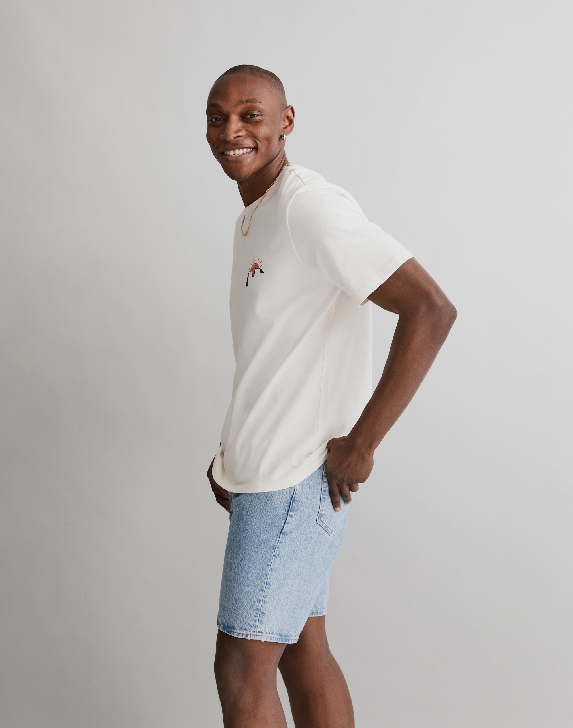 Madewell x Mark Neeley Double Sun Graphic Tee