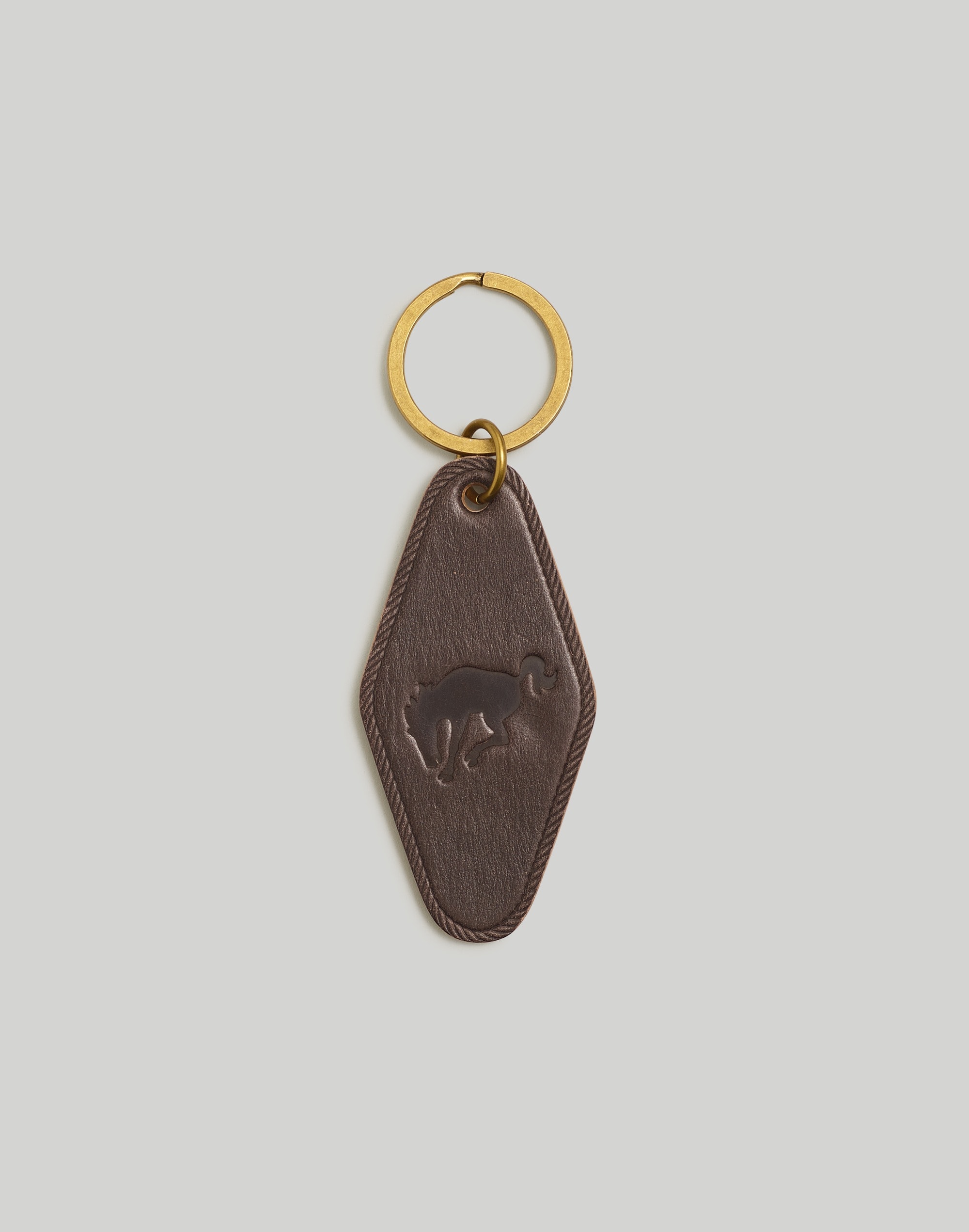 Madewell x Ford&reg; Leather Key Fob