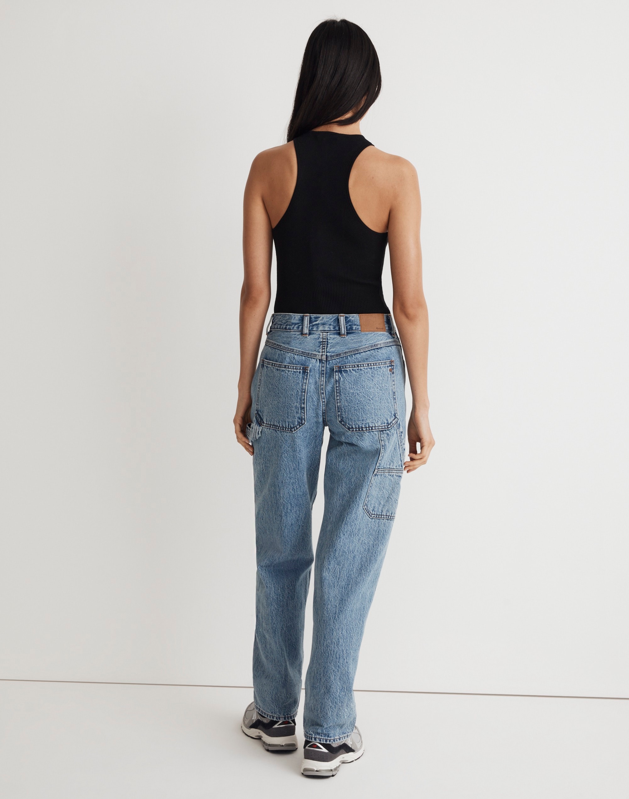 Low-Slung Straight Carpenter Jeans