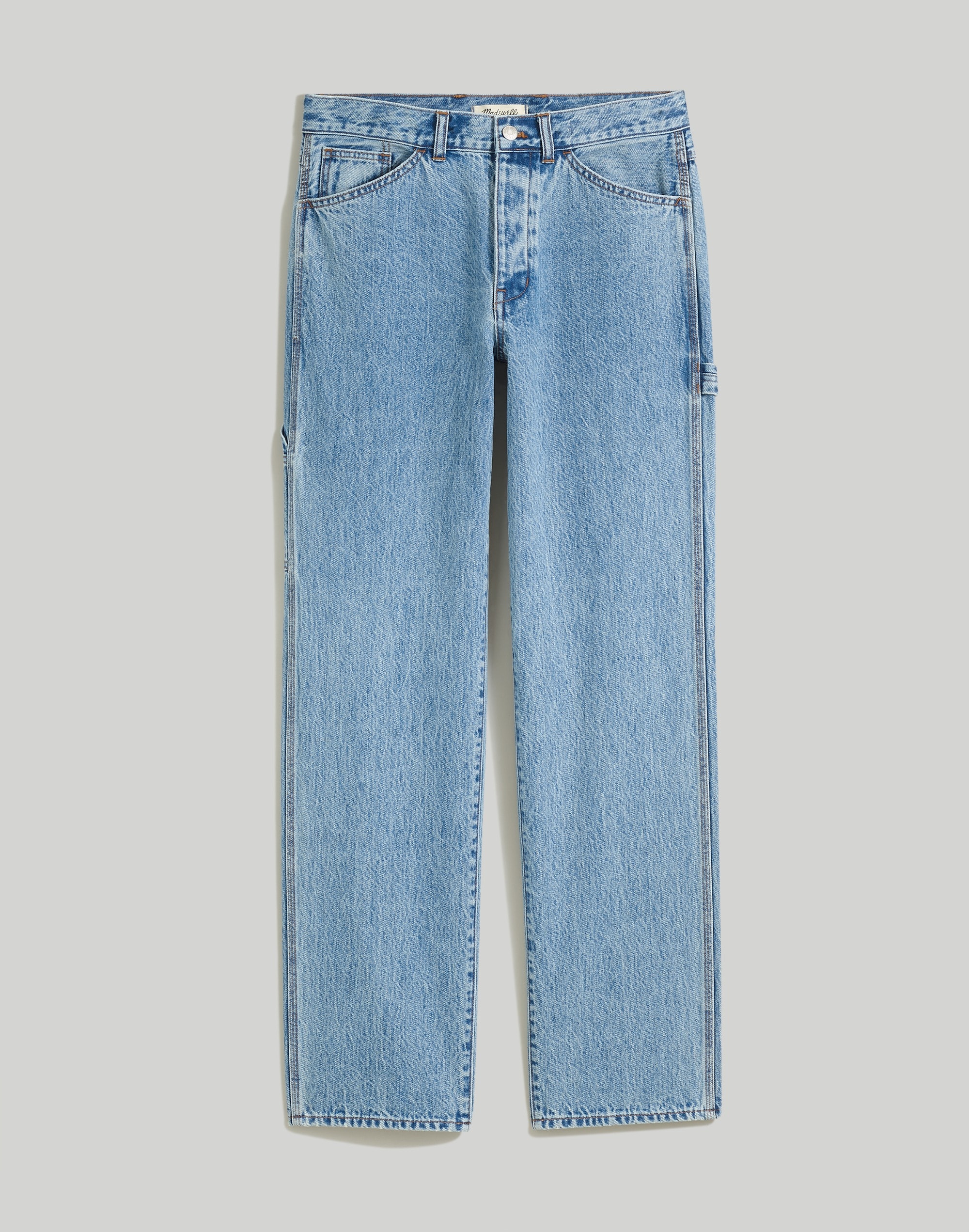 Low-Slung Straight Carpenter Jeans