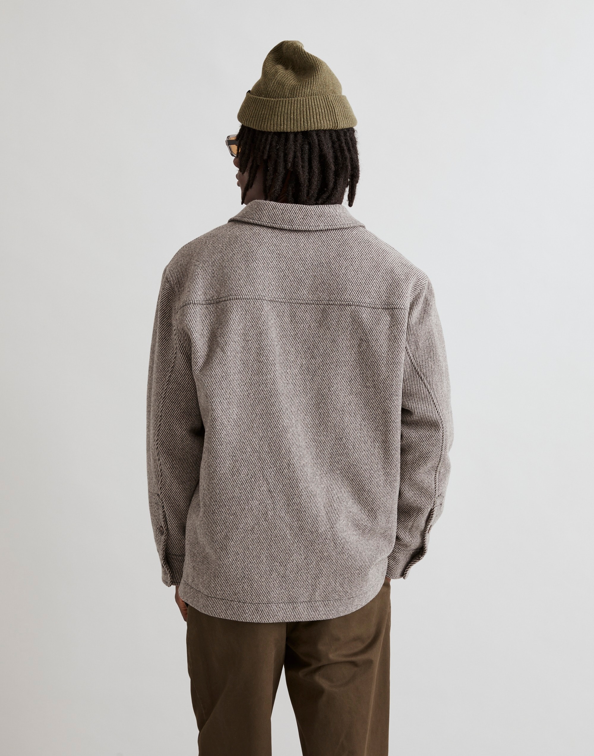 Shirt-Jacket in Italian Fabric