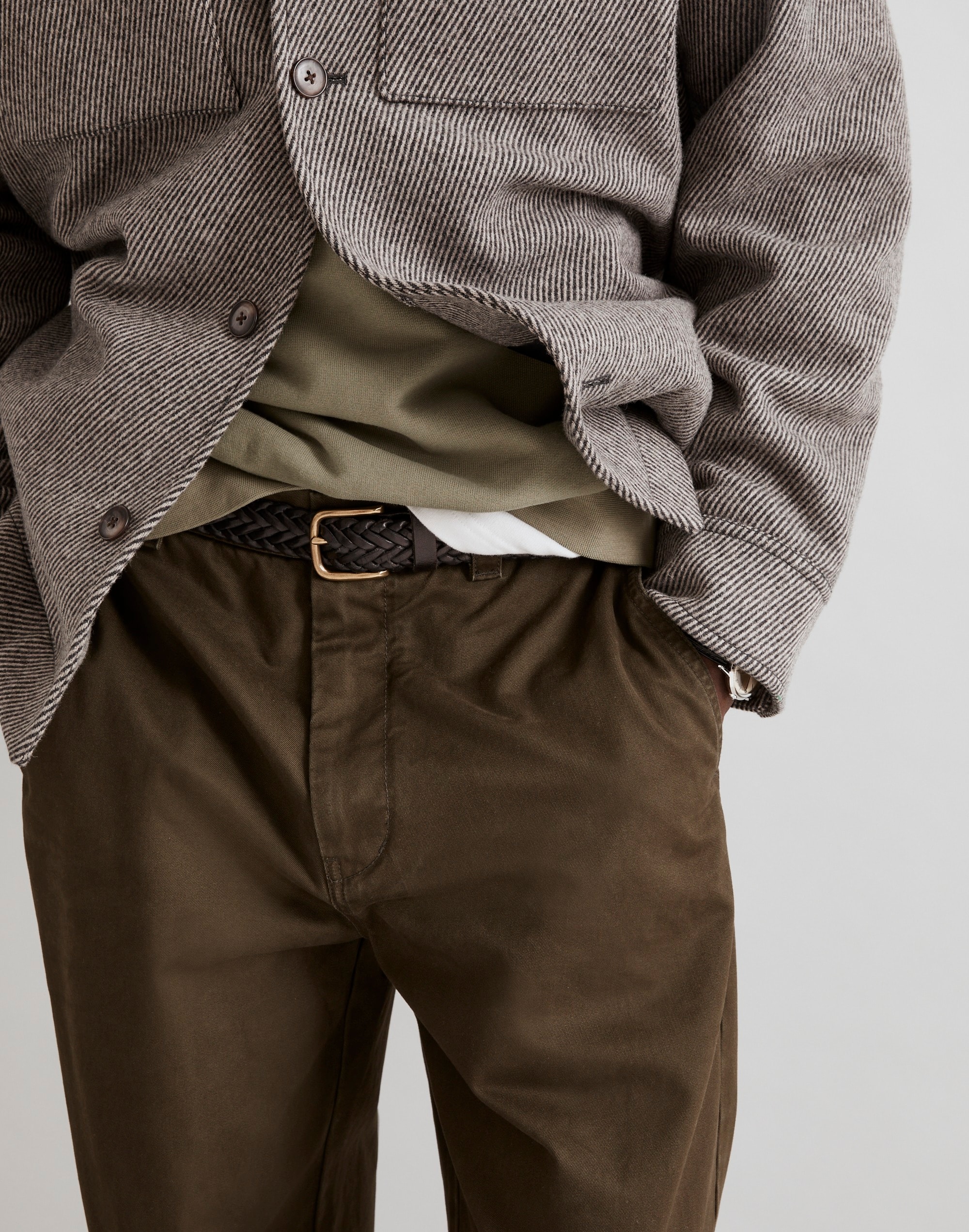 Shirt-Jacket in Italian Fabric