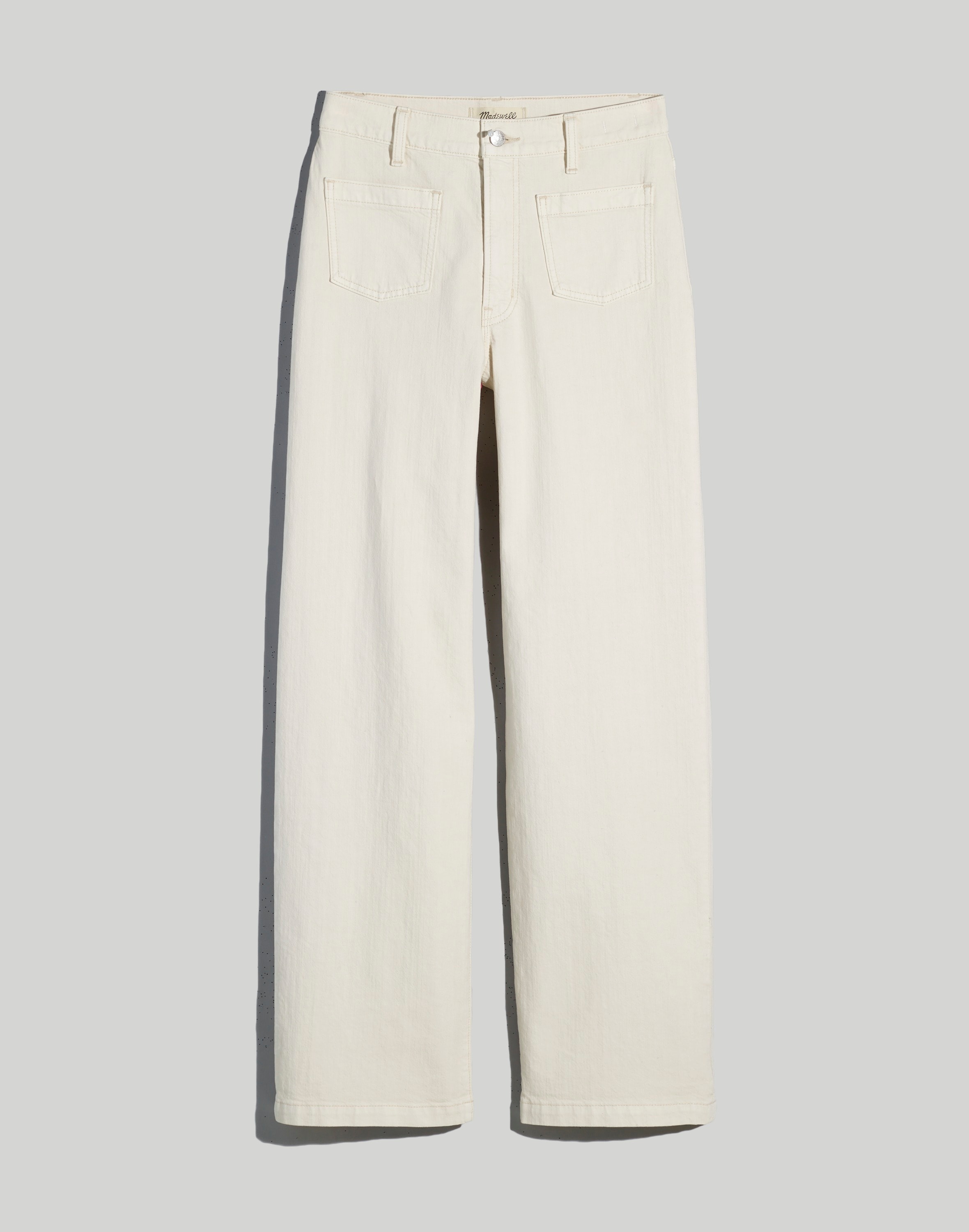 The Perfect Vintage Wide-Leg Jean in Vintage Canvas: Patch-Pocket Edition
