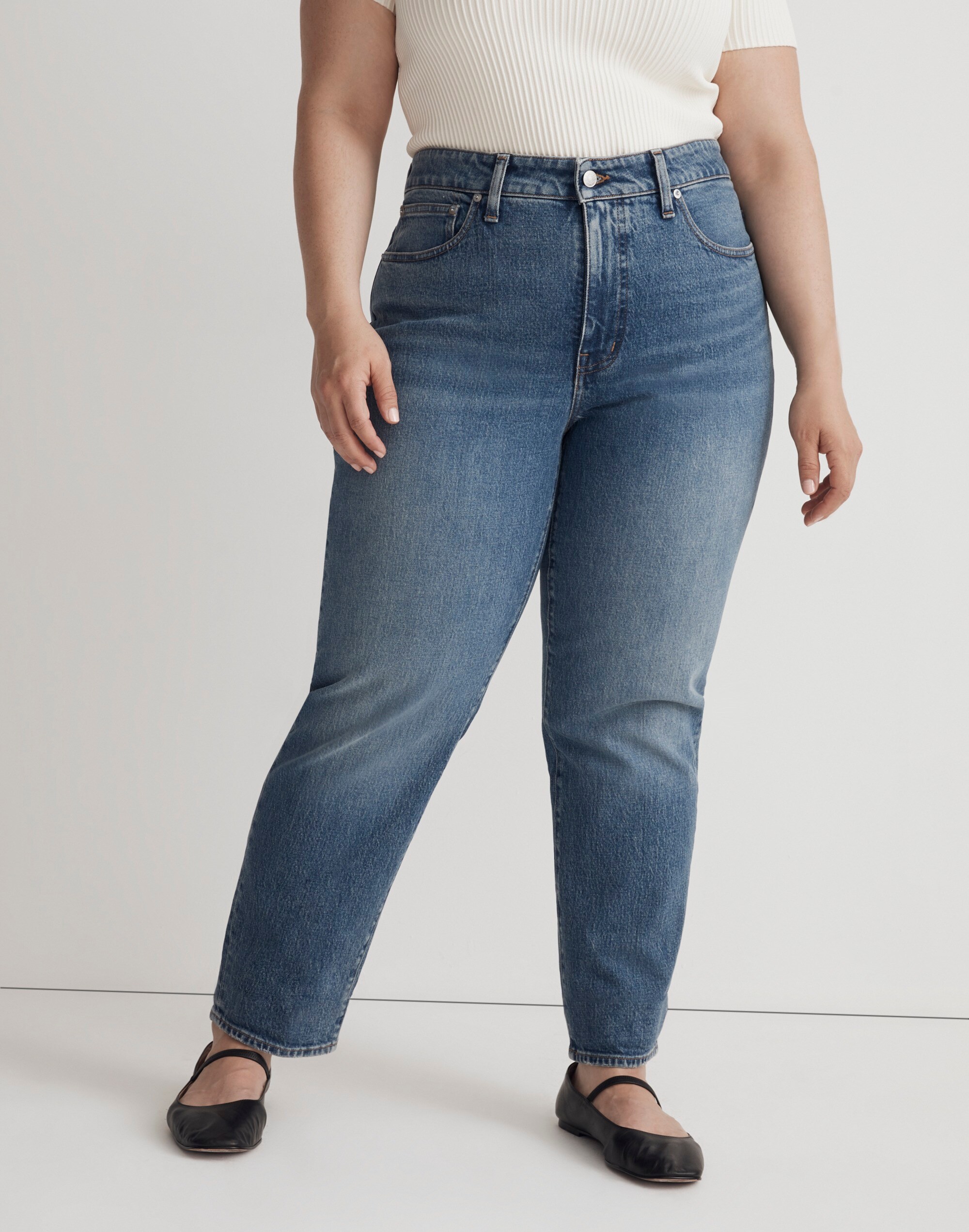 The Plus Perfect Vintage Jean in Kepler Wash