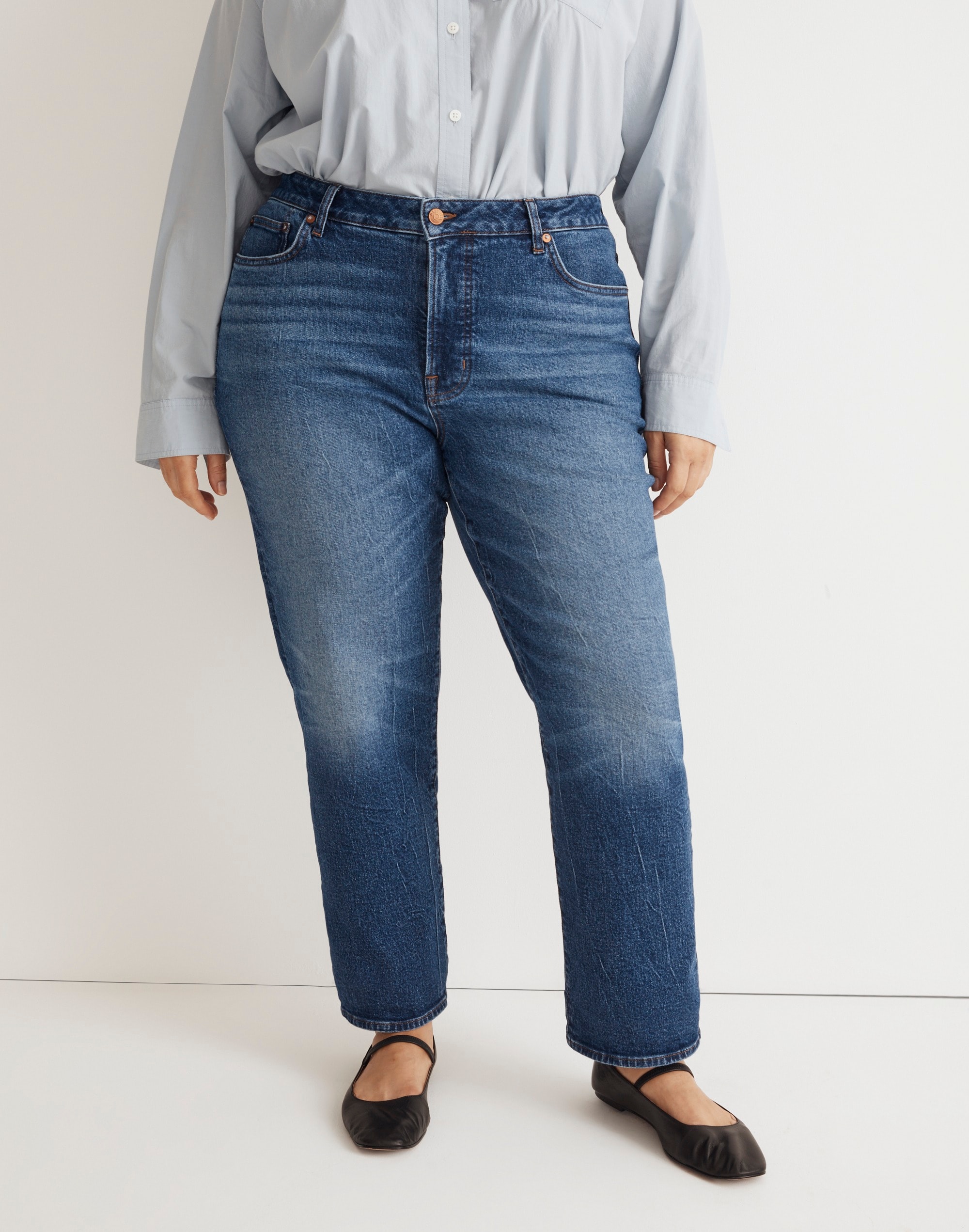The Plus '90s Straight Jean
