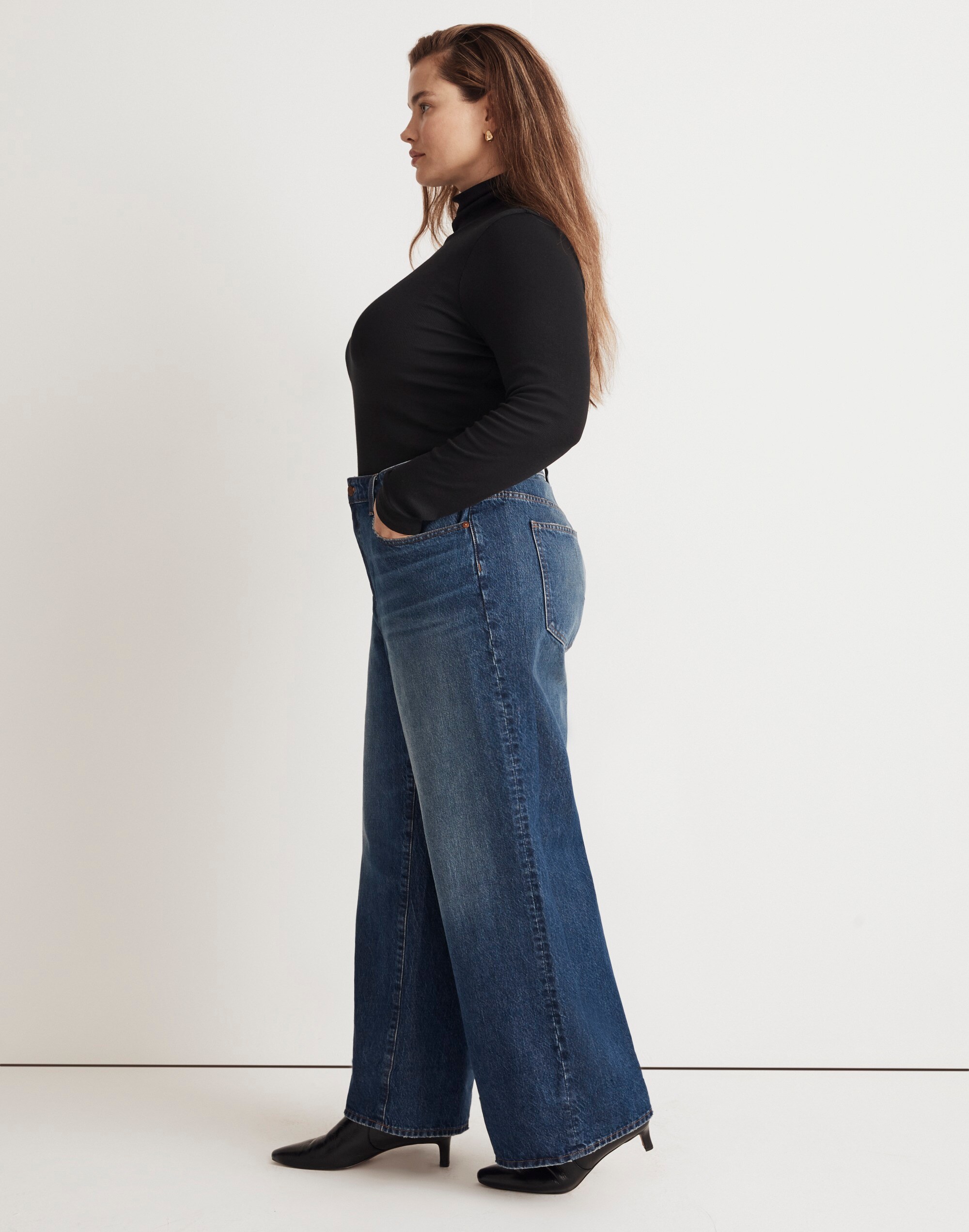 Plus Superwide-Leg Jeans
