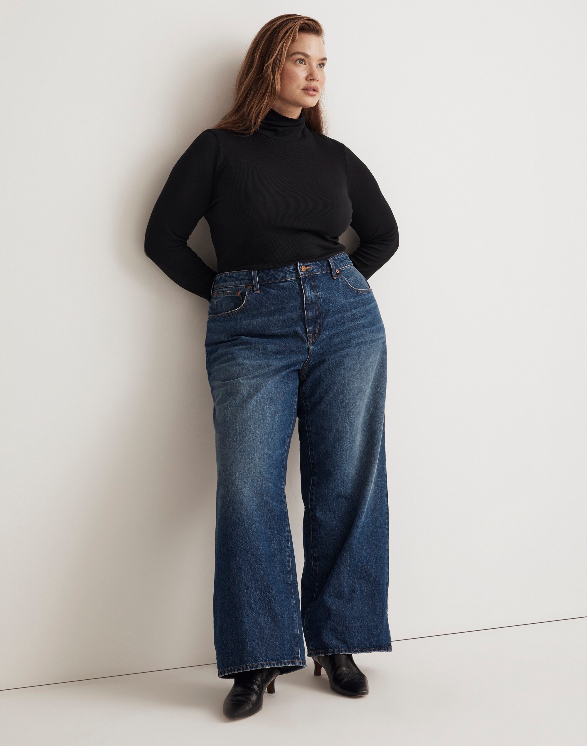 Plus Superwide-Leg Jeans