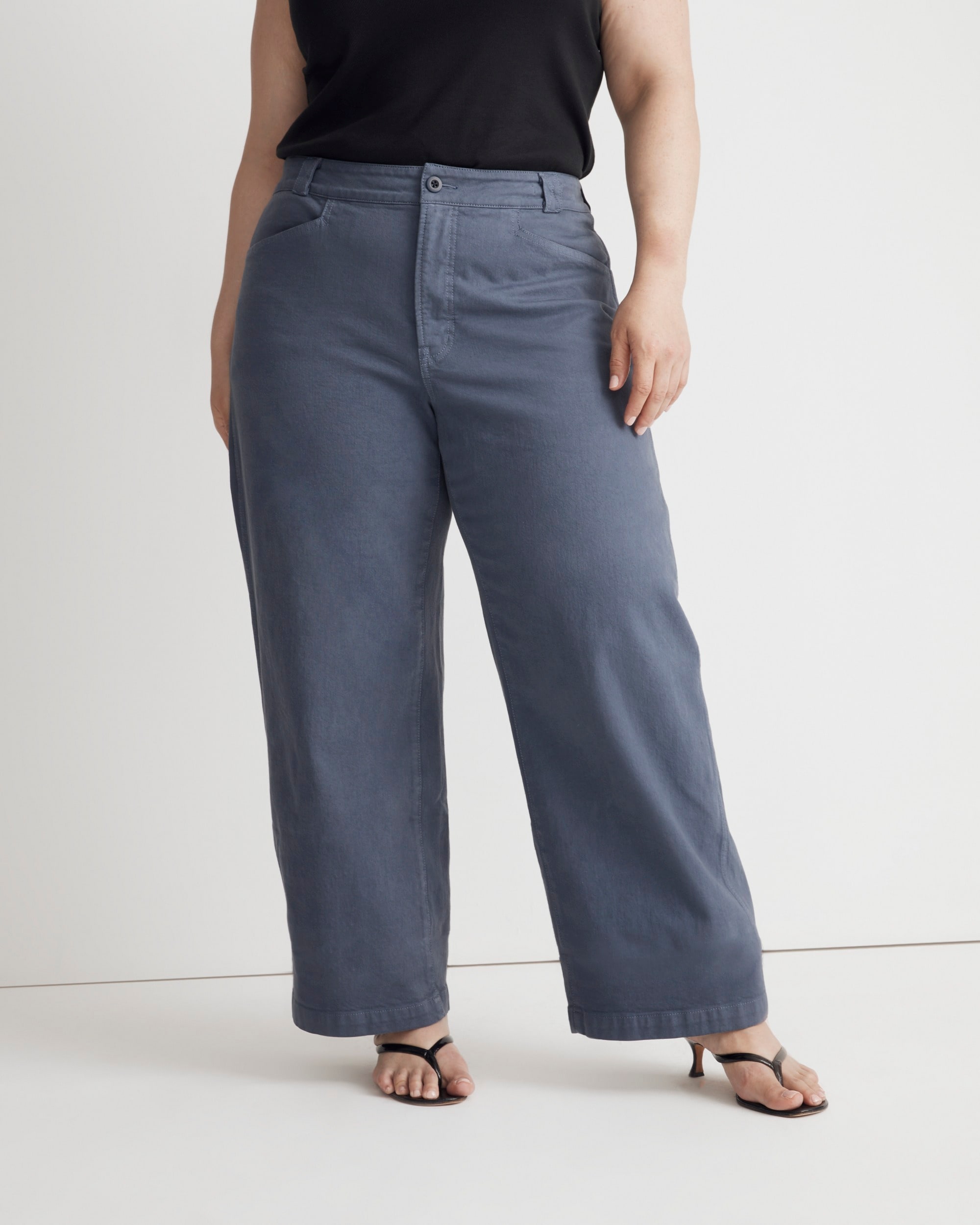 Plus Emmett 2.0 Wide-Leg Pants: Garment-Dyed Edition
