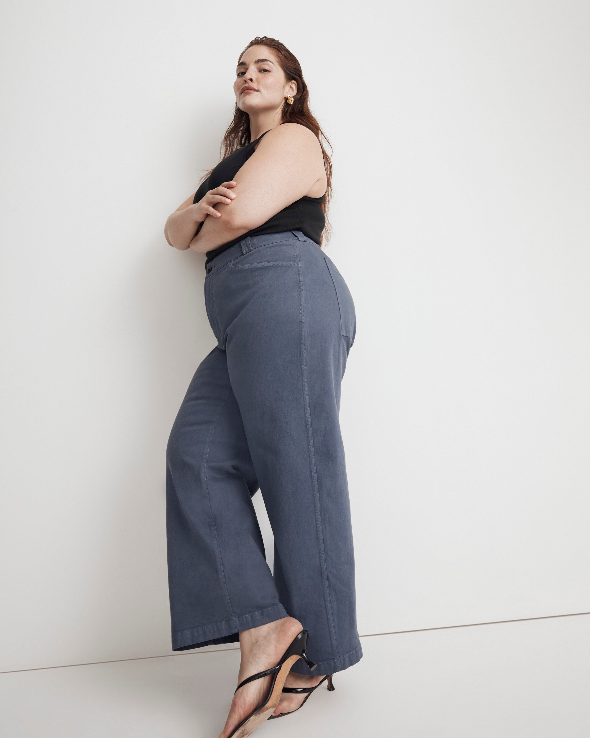Plus Emmett 2.0 Wide-Leg Pants: Garment-Dyed Edition