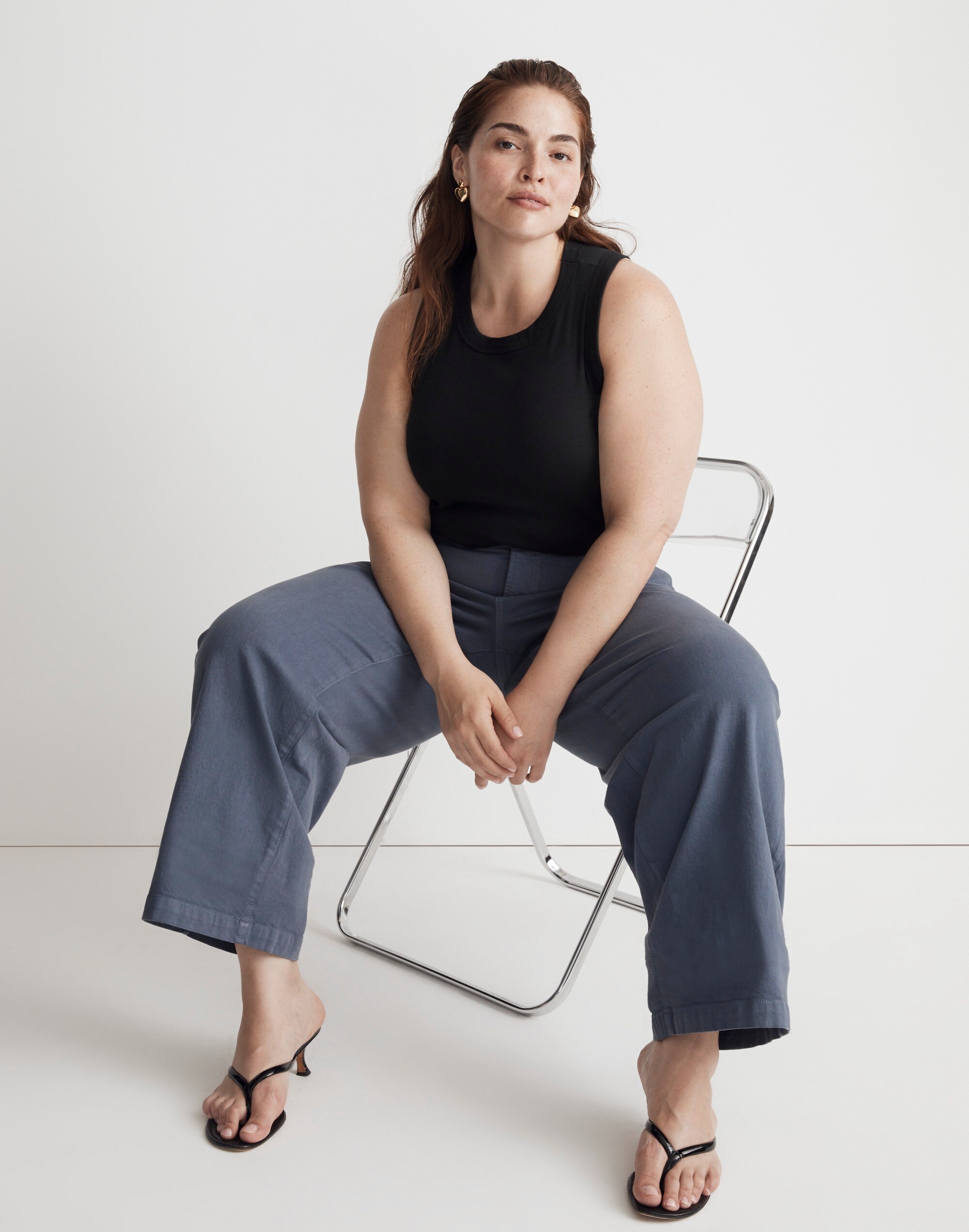 Plus Emmett 2.0 Wide-Leg Pants: Garment-Dyed Edition