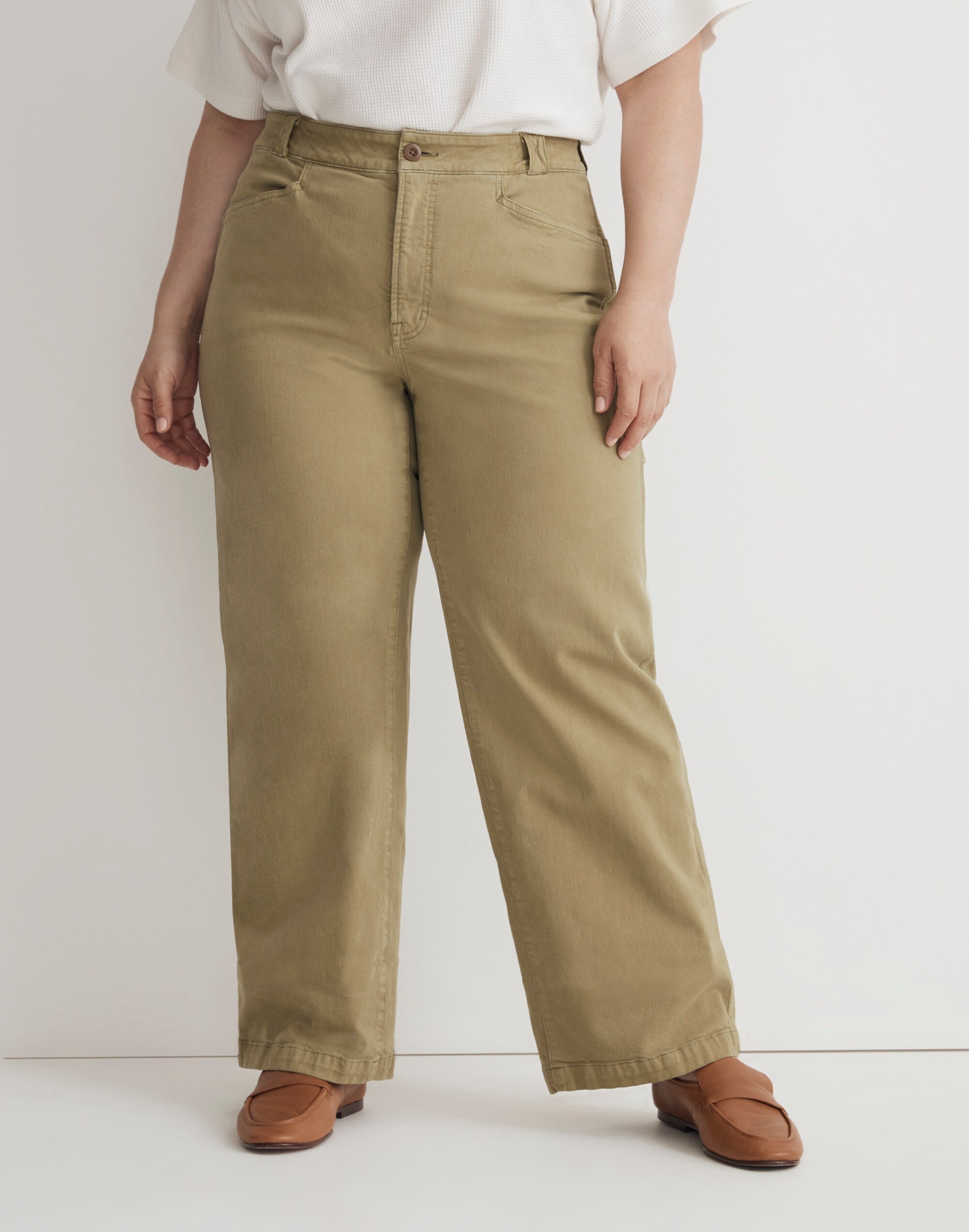 Plus Emmett 2.0 Wide-Leg Pants: Garment-Dyed Edition