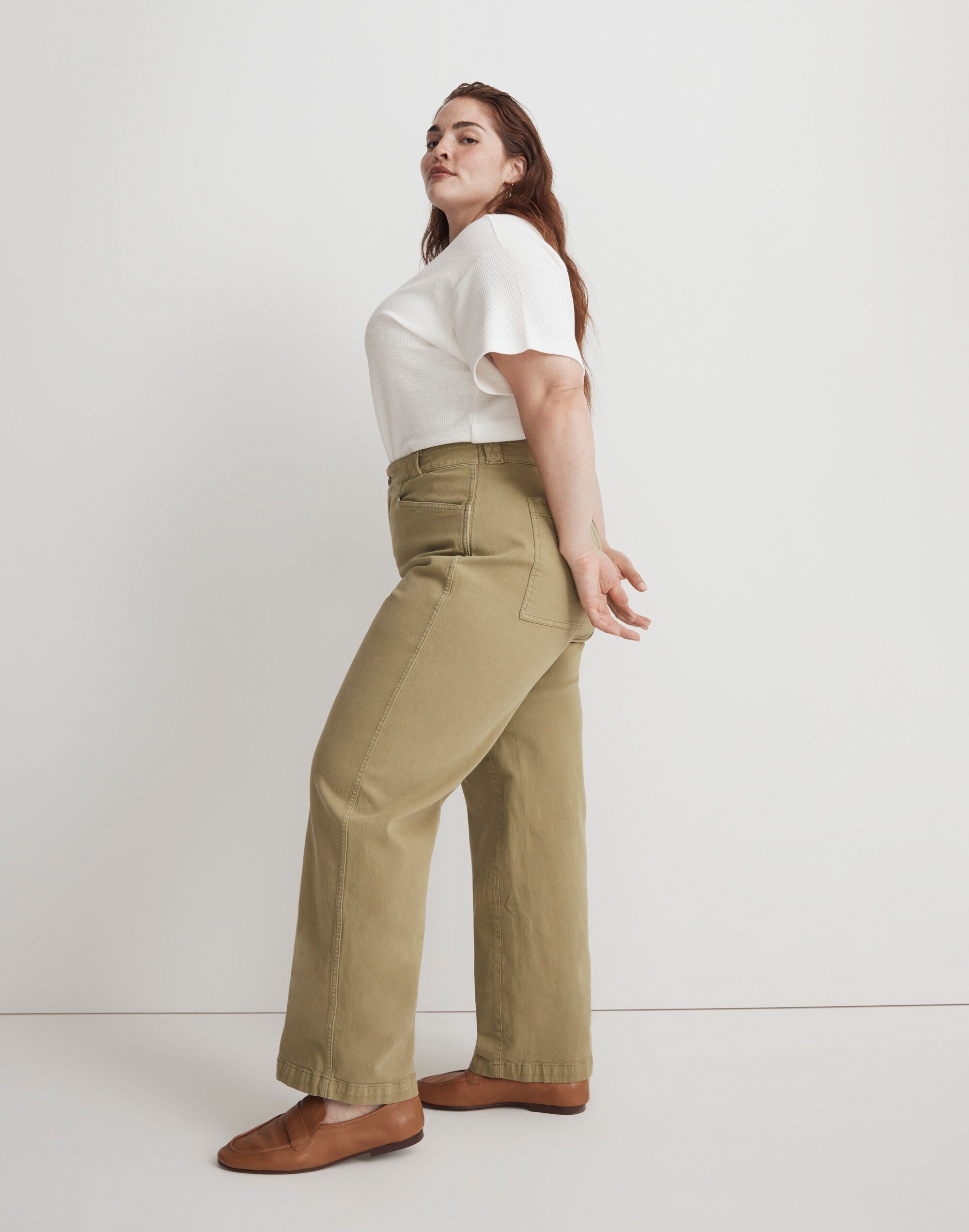 Plus Emmett 2.0 Wide-Leg Pants: Garment-Dyed Edition