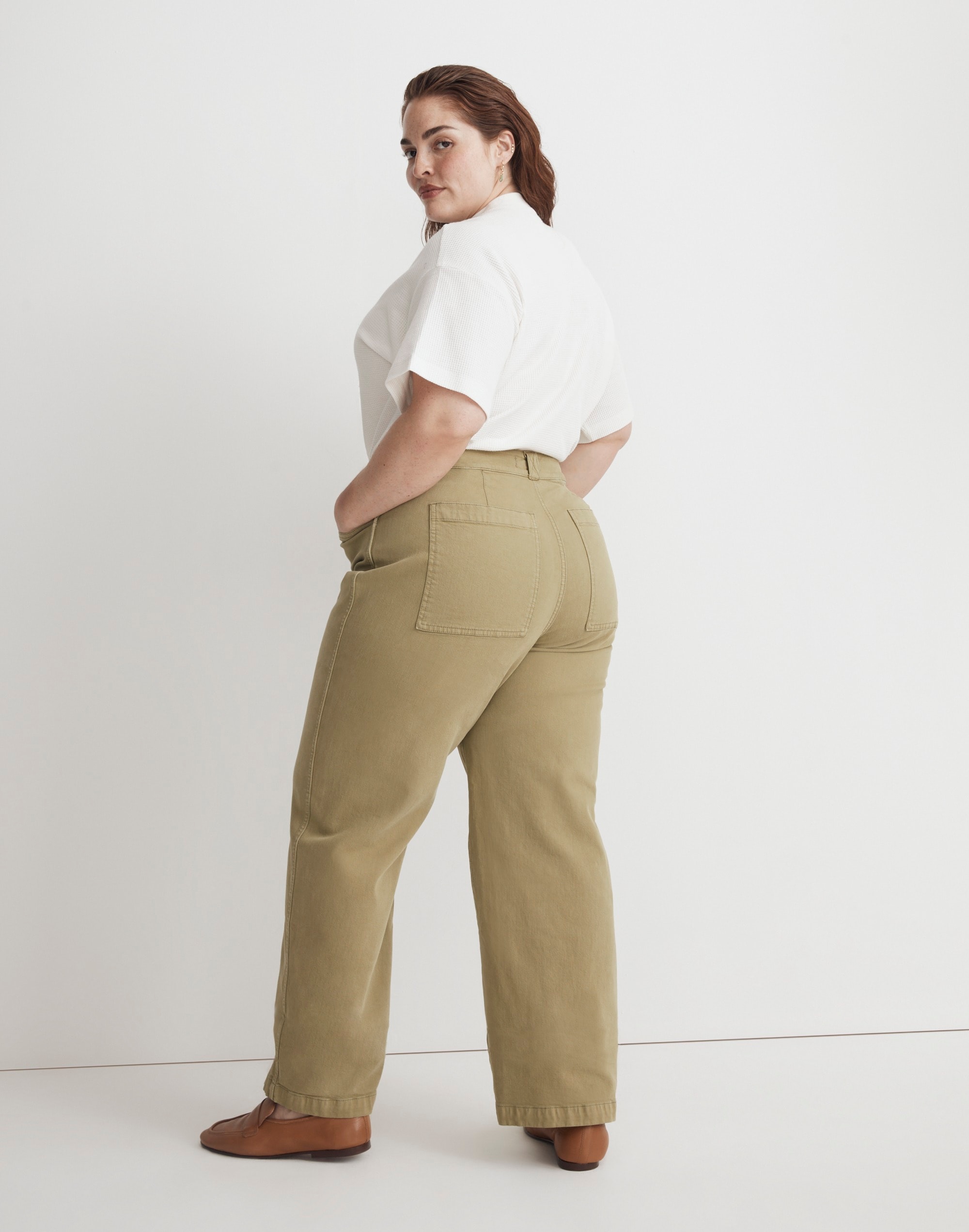 Plus Emmett 2.0 Wide-Leg Pants: Garment-Dyed Edition