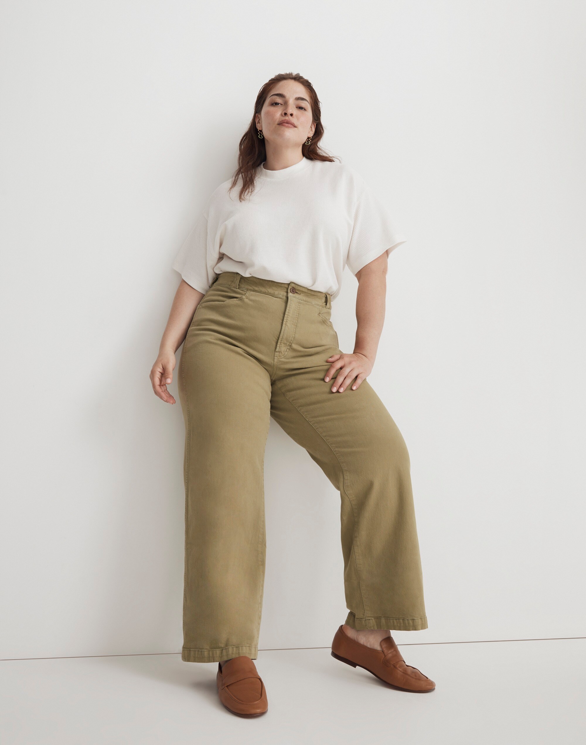 Plus Emmett 2.0 Wide-Leg Pants: Garment-Dyed Edition