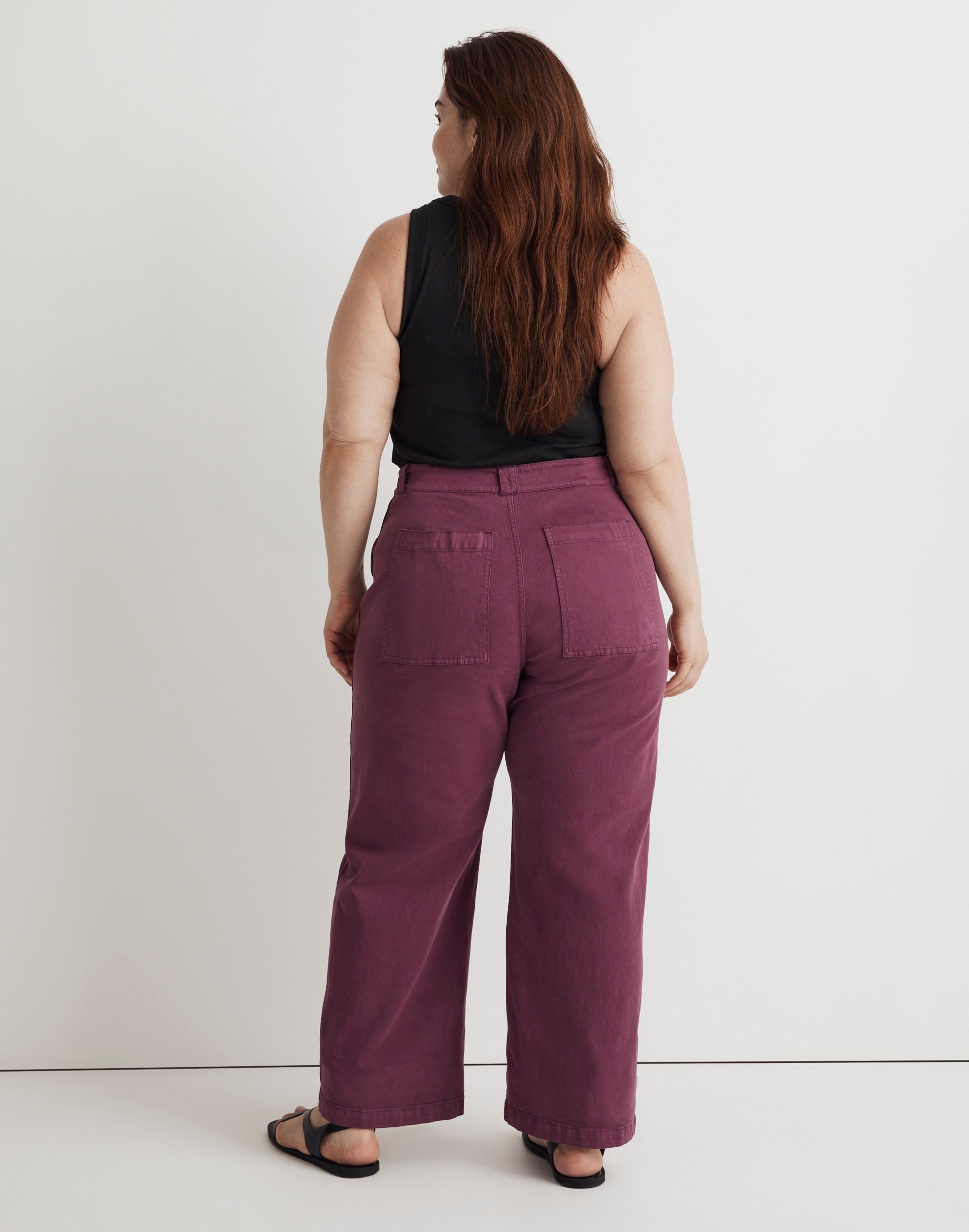 Plus Emmett 2.0 Wide-Leg Pants: Garment-Dyed Edition
